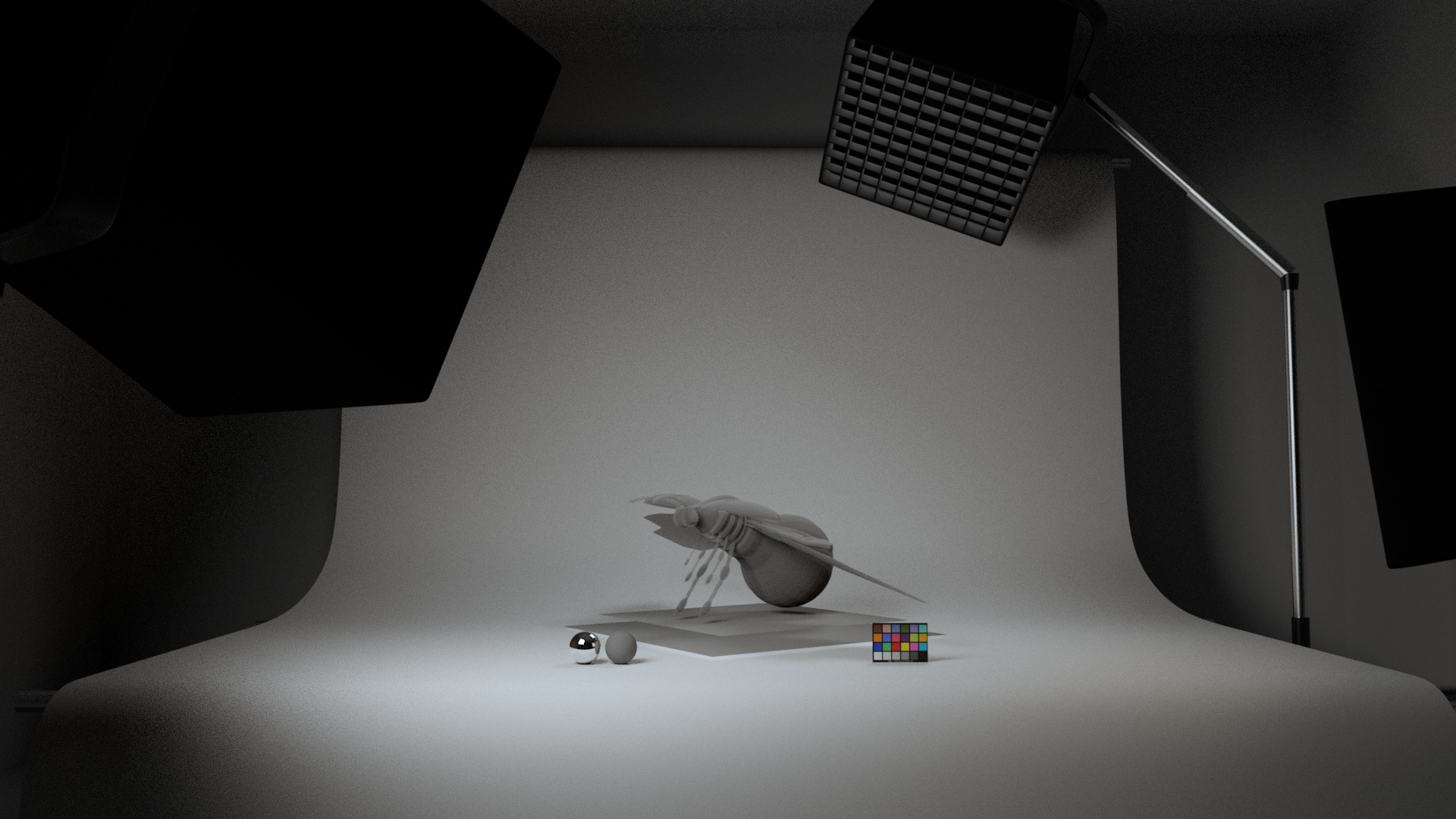 Rendered Model of Steampunk Firefly, 2023, Created in Autodesk Maya