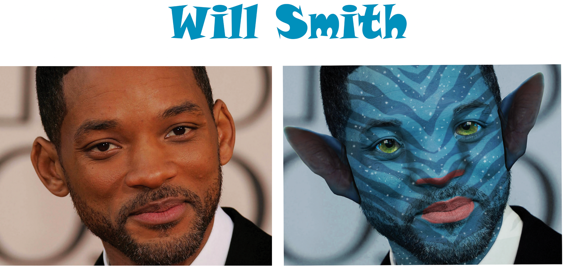 Rendered Image of Will Smith Avatar, 2017, Created in Adobe Photoshop, 3300×2550 px