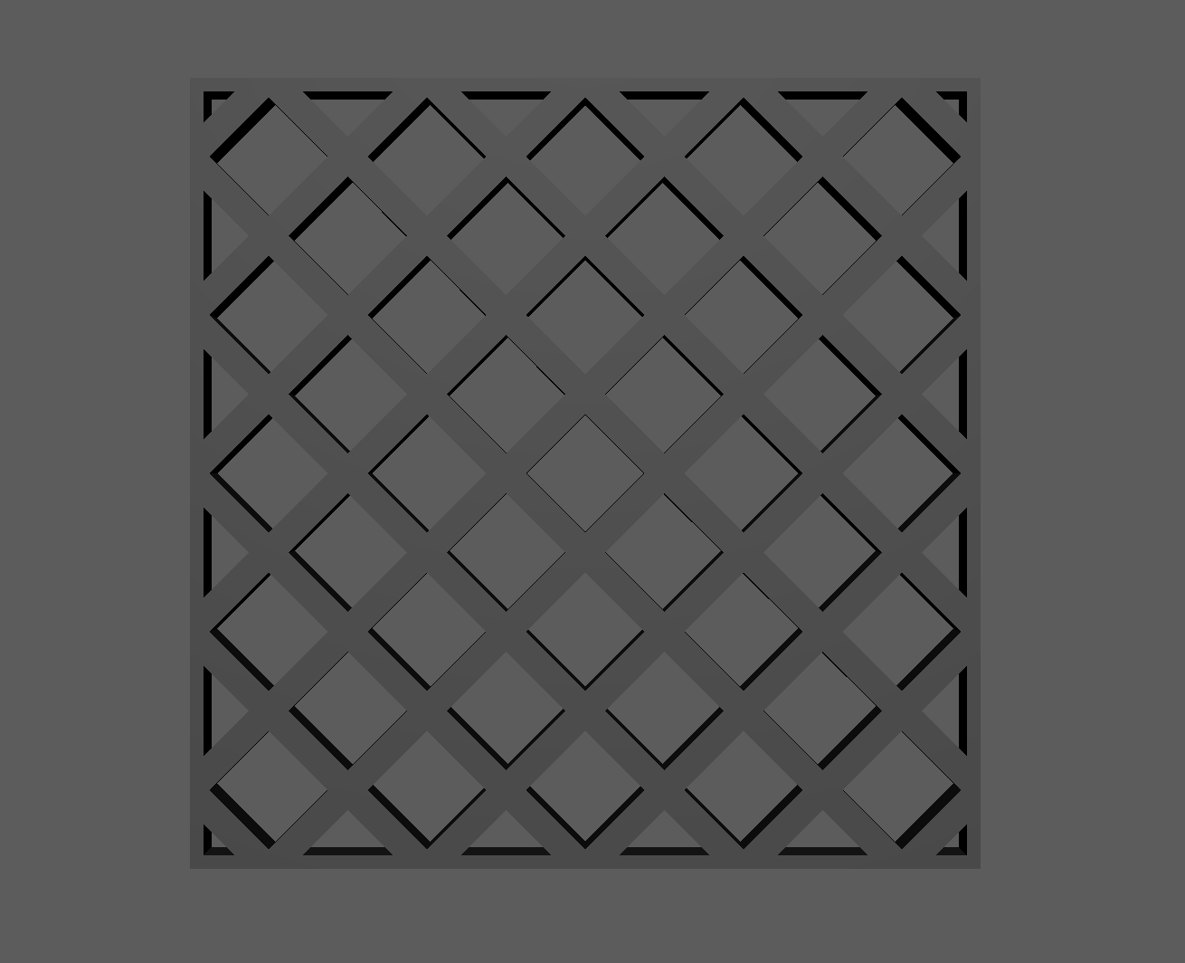"Cultiva" Interactive Environment Shaded Lattice Model, 2023, Created in Autodesk Maya