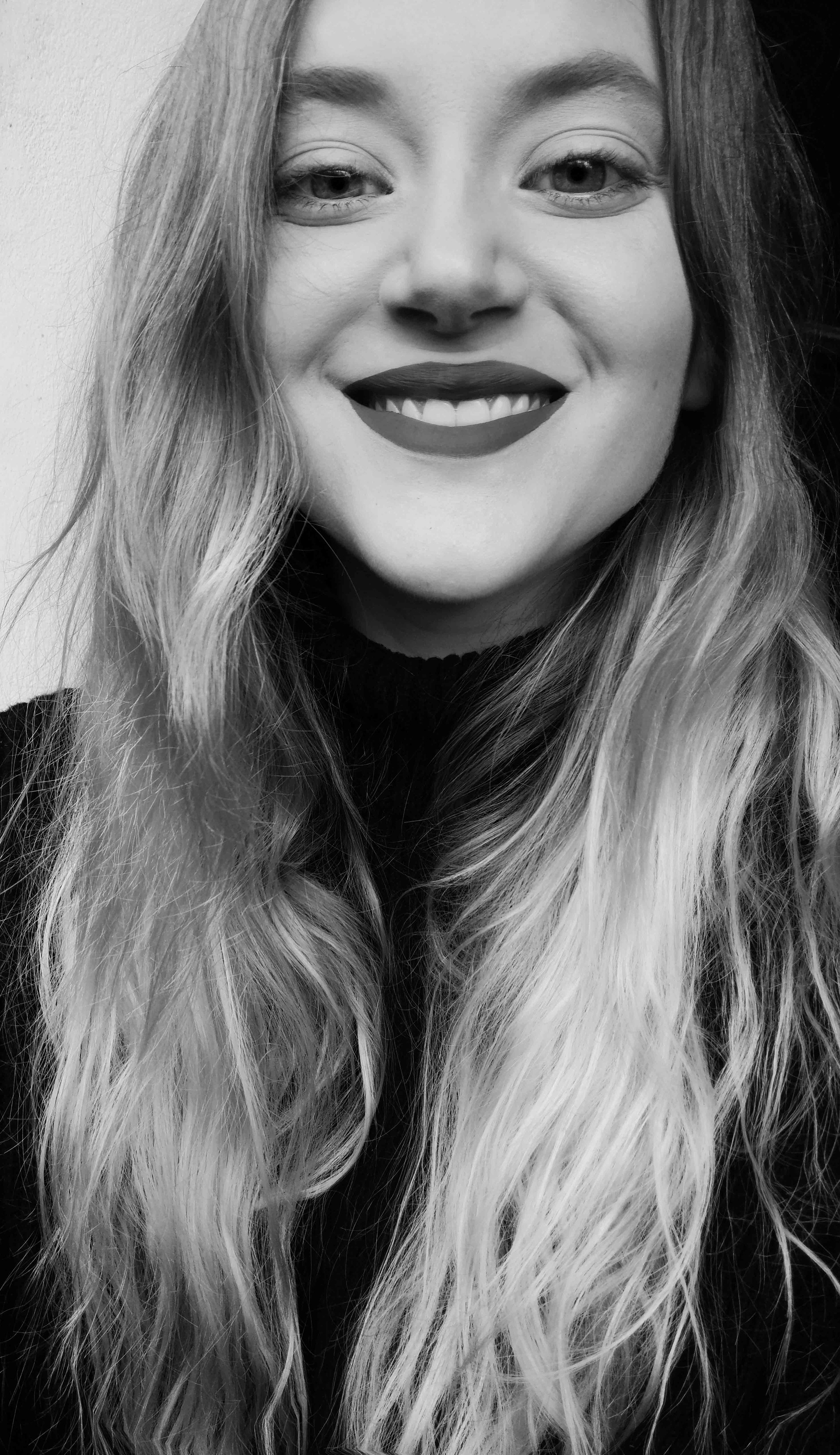 portrait louise vincent noir et blanc