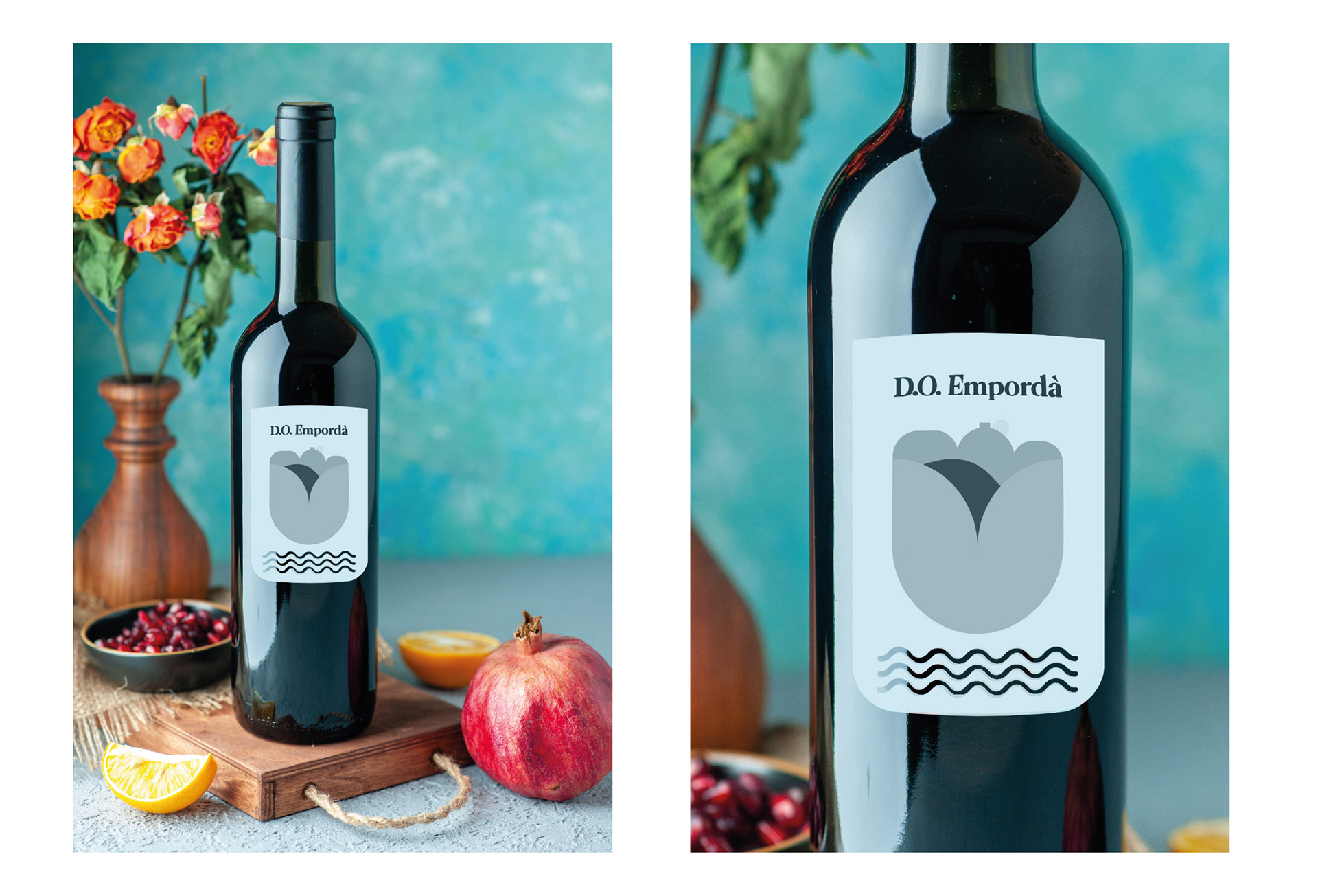 Diseño etiquetas vino D.O. Empordà