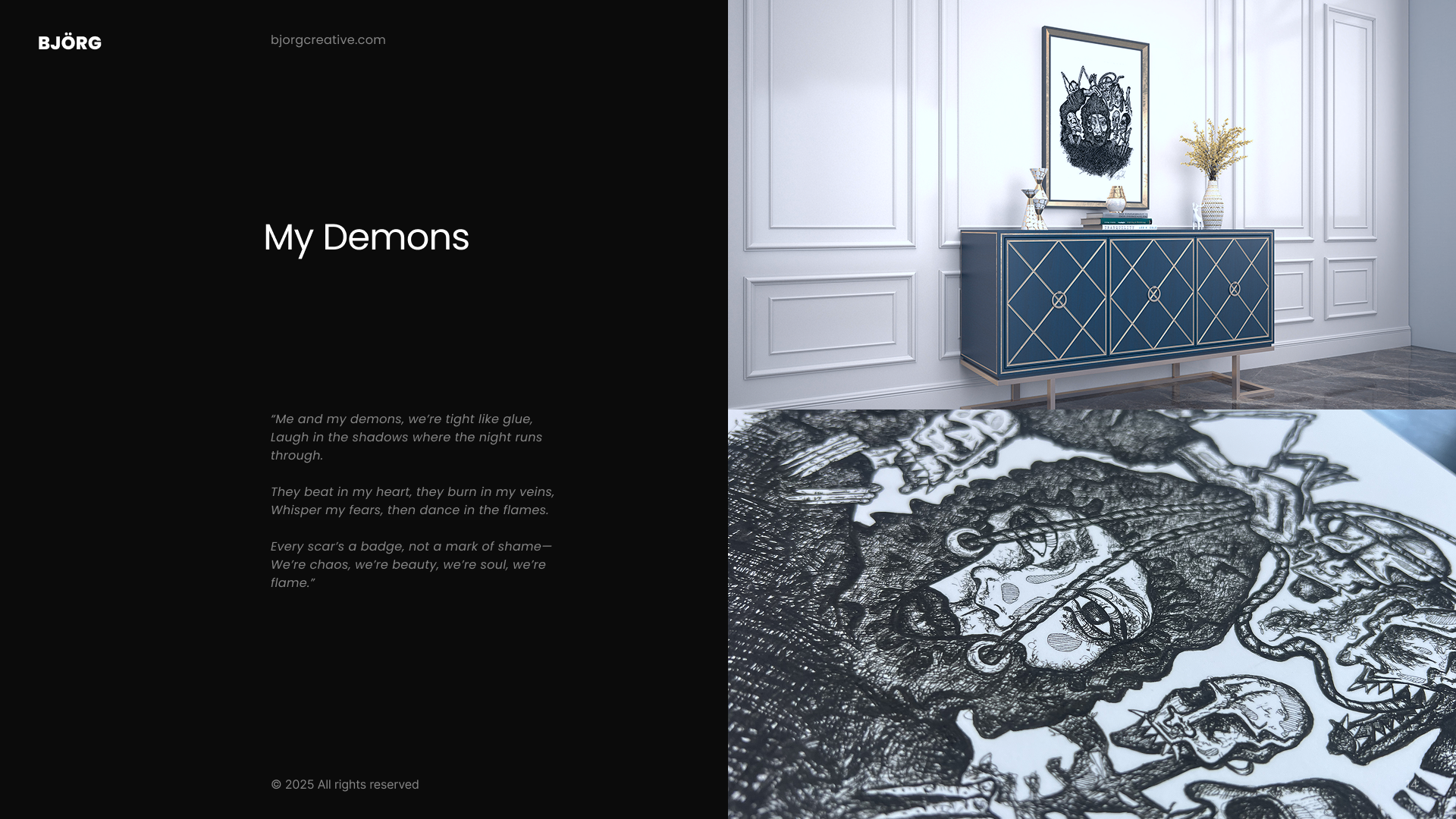Selected Works - My Demons