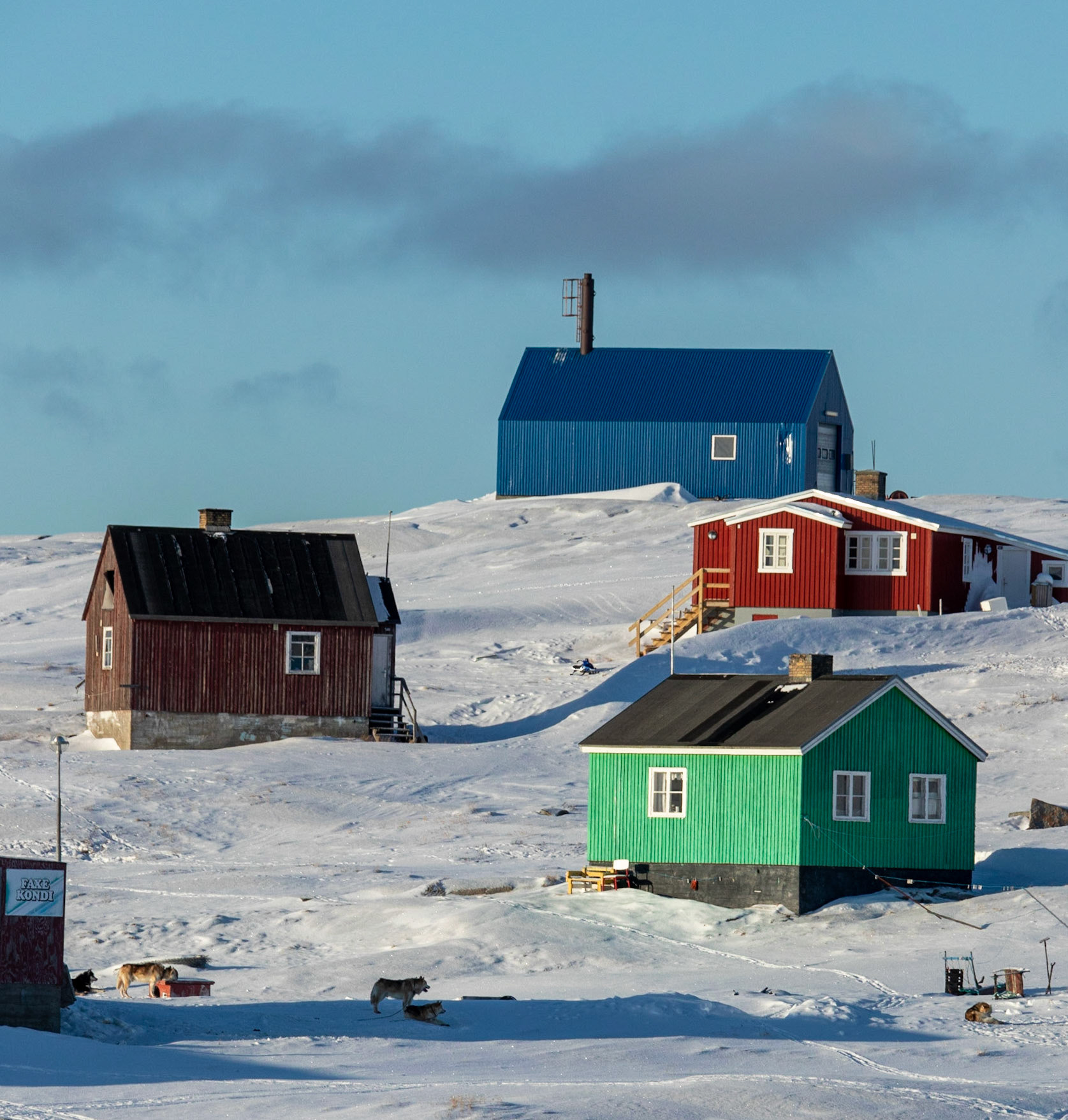 Colourful houses