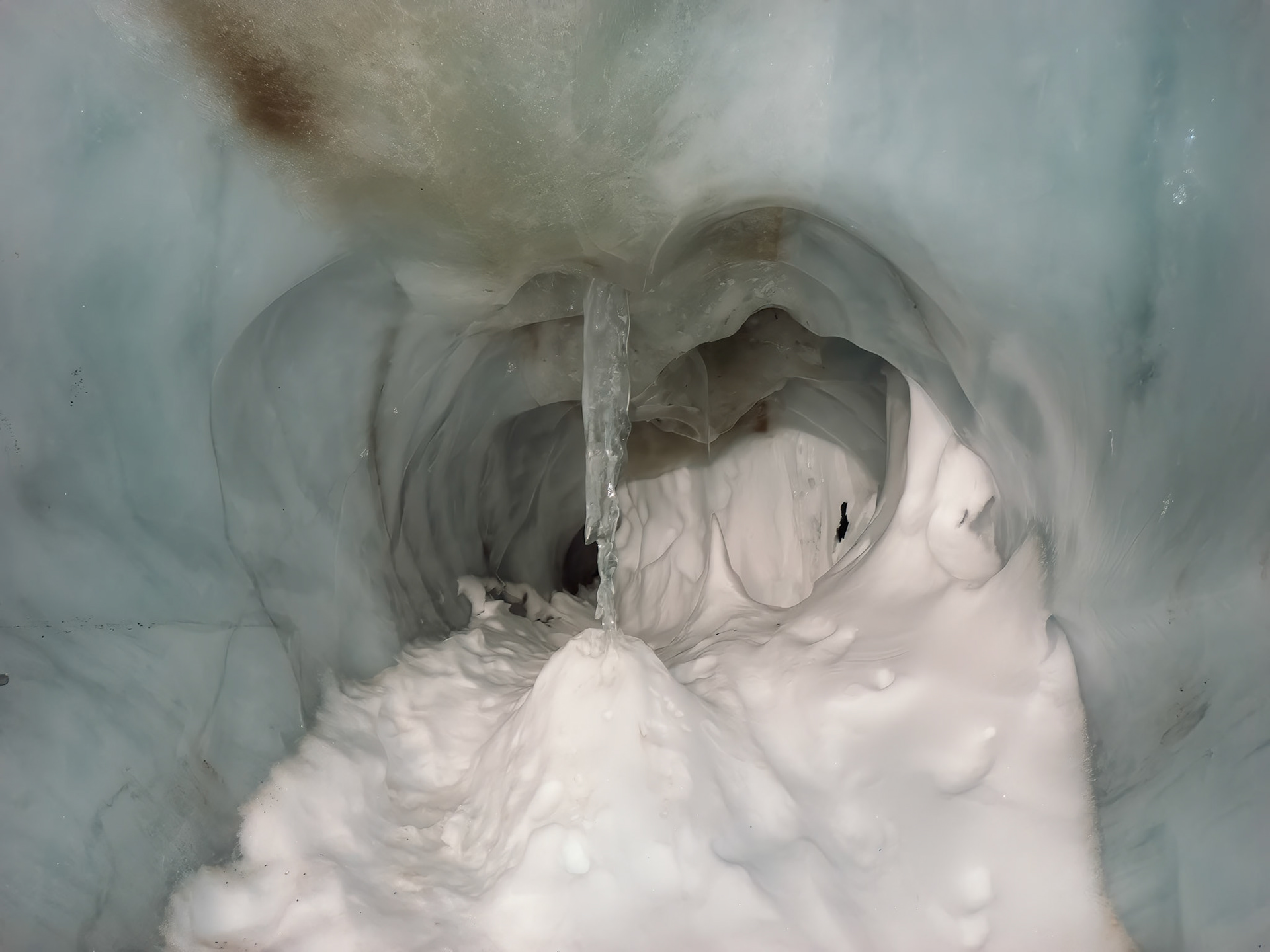 Inside Ice Cave