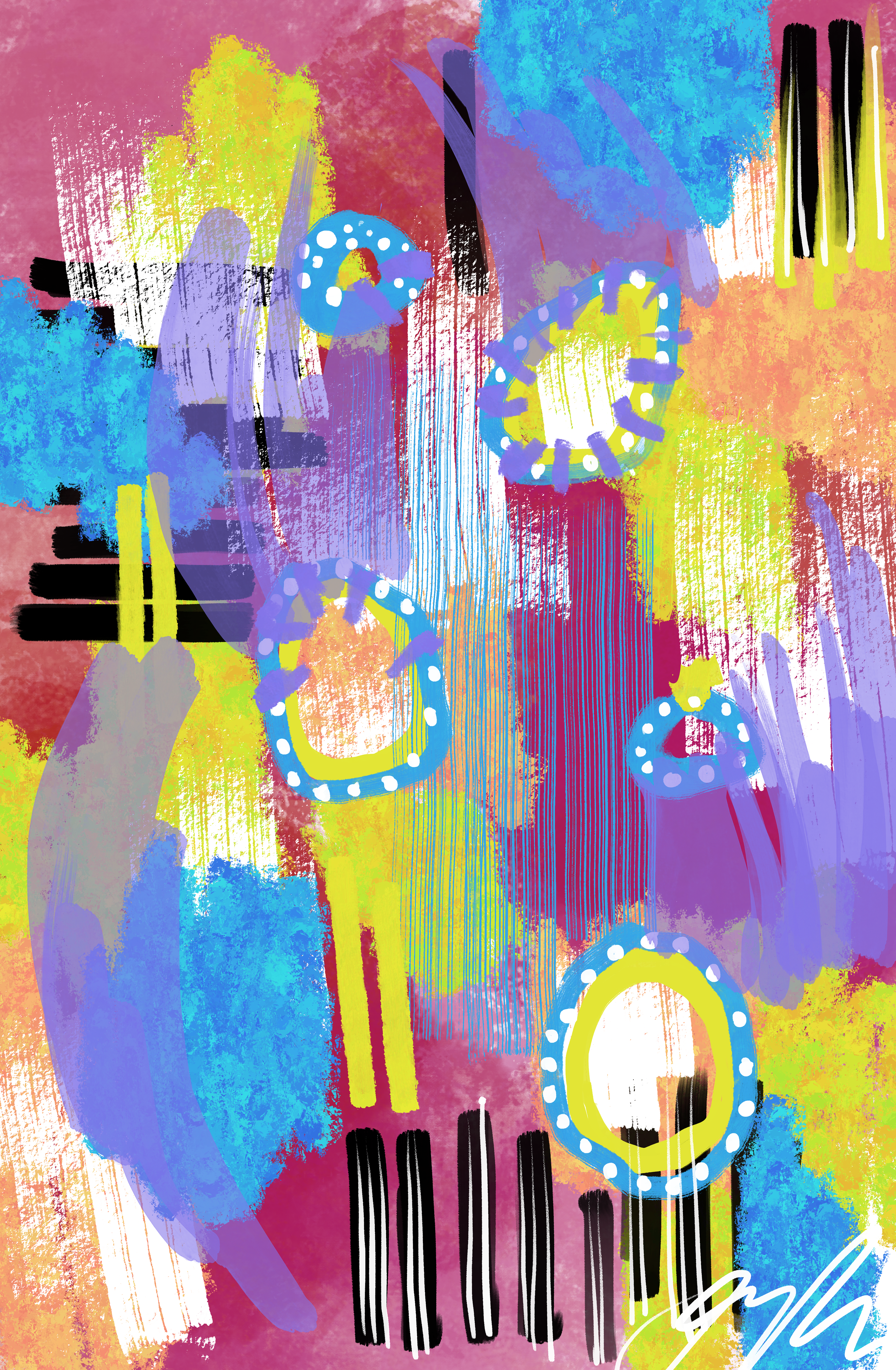Abstract 6. Digital painting.