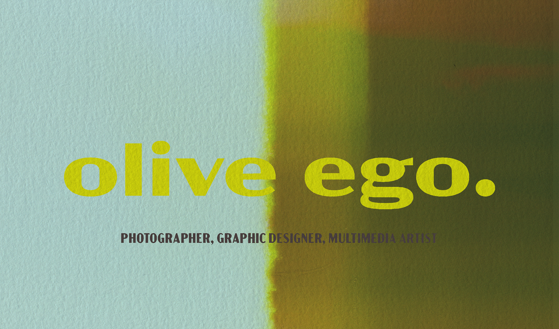 Business card design for my photography.