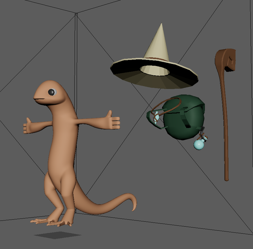 Retopologised - One mesh
