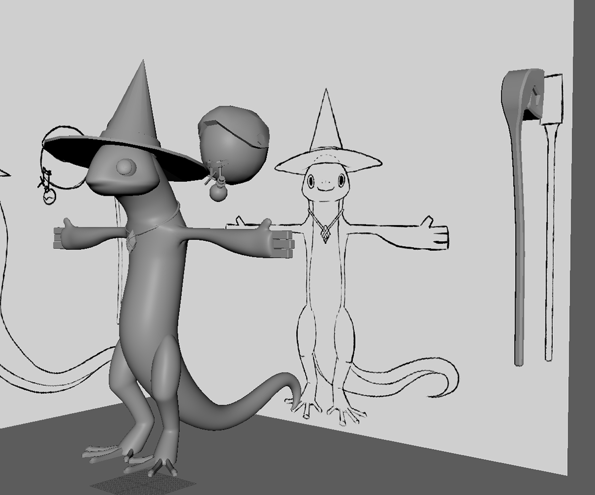 Blocking out Model