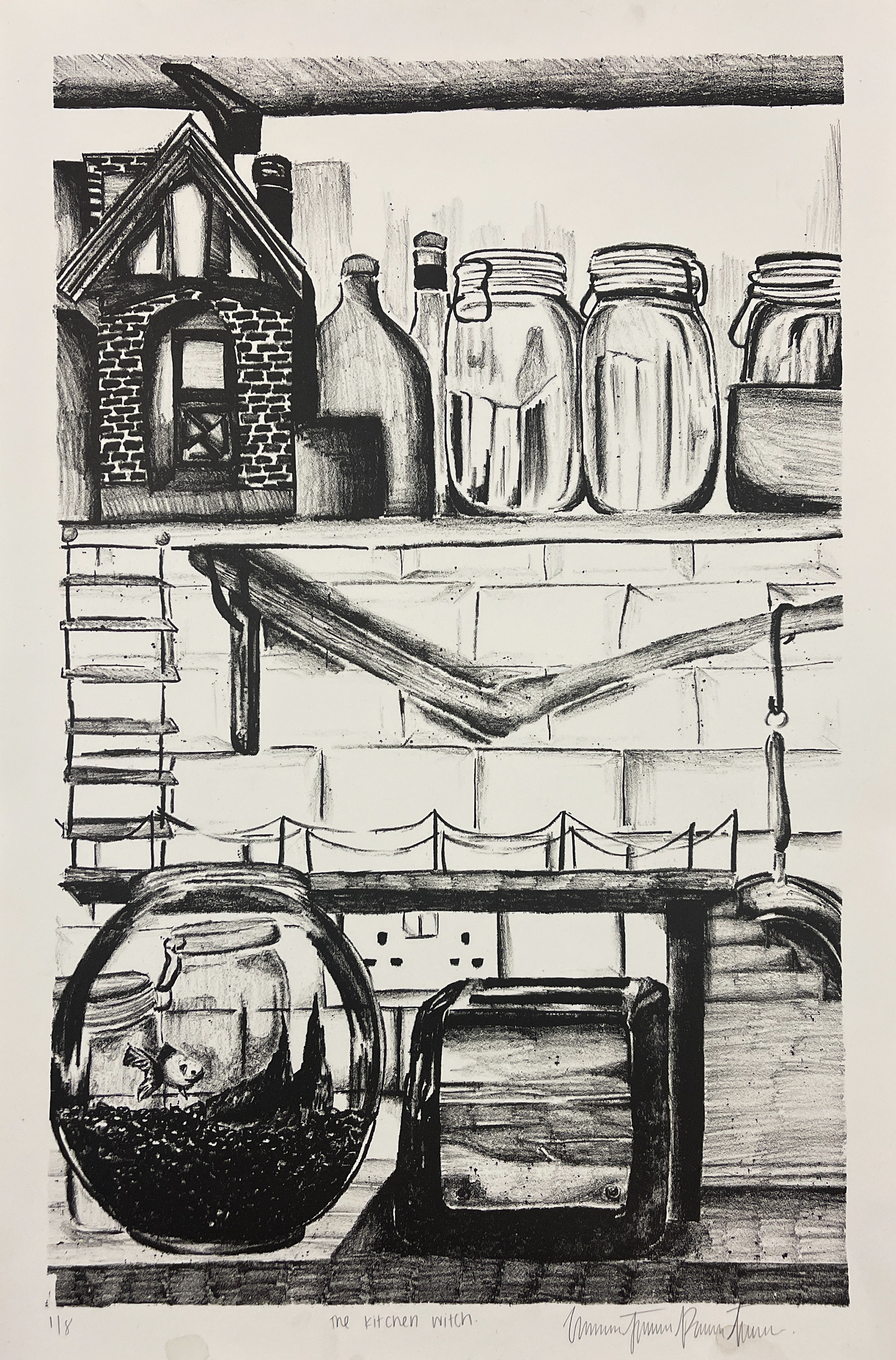 Lithography print on paper.