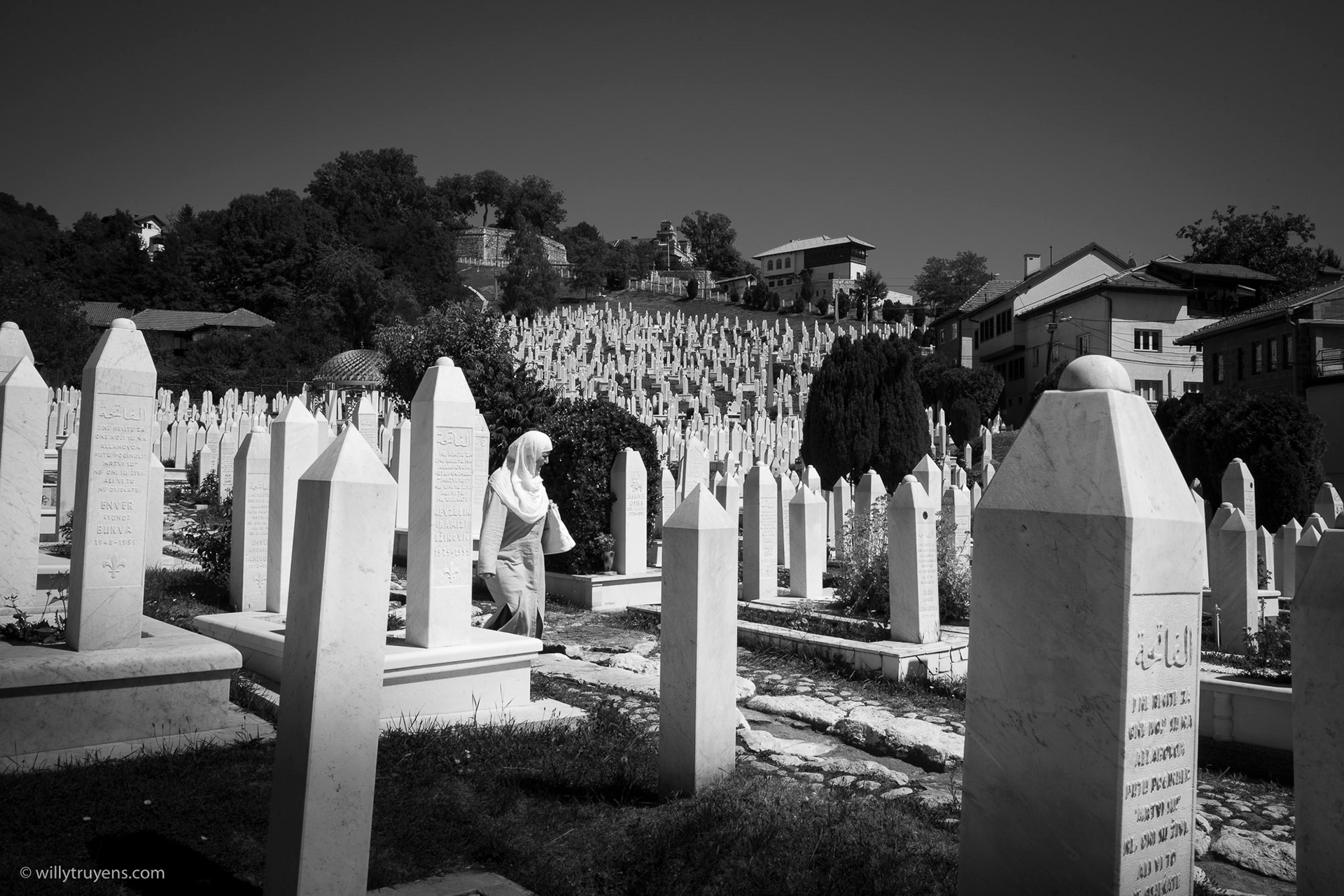 Sarajevo martyrs memorial cemetery
