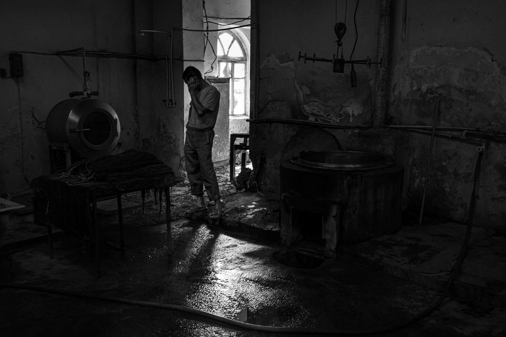 Dye Room, Yodgorlik Silk Factory, Margilan, Uzbekistan