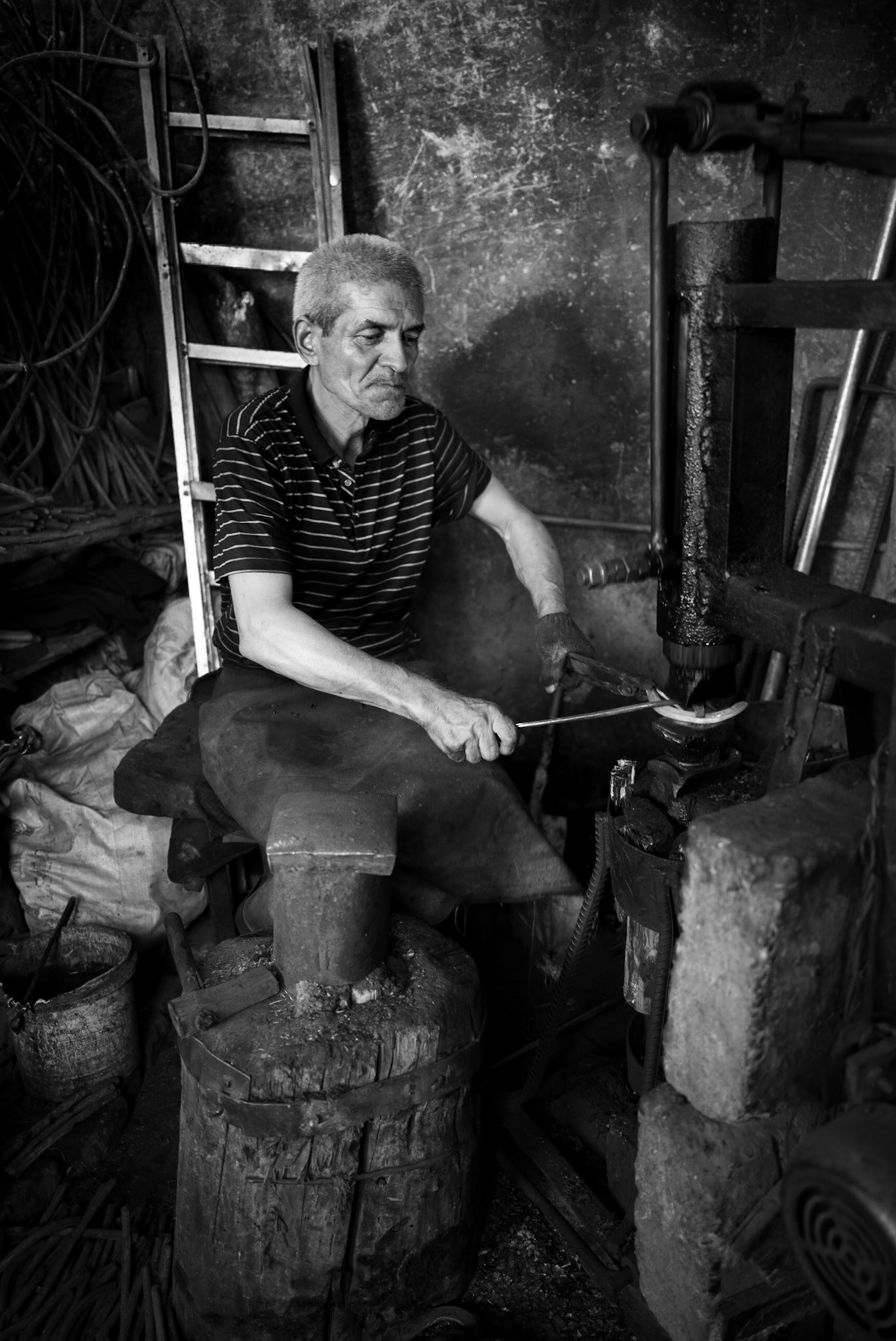 Backsmith, Kashgar, Xinjiang, China