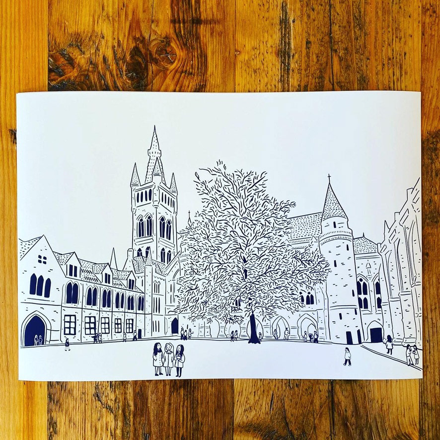Three Friends @ Glasgow university