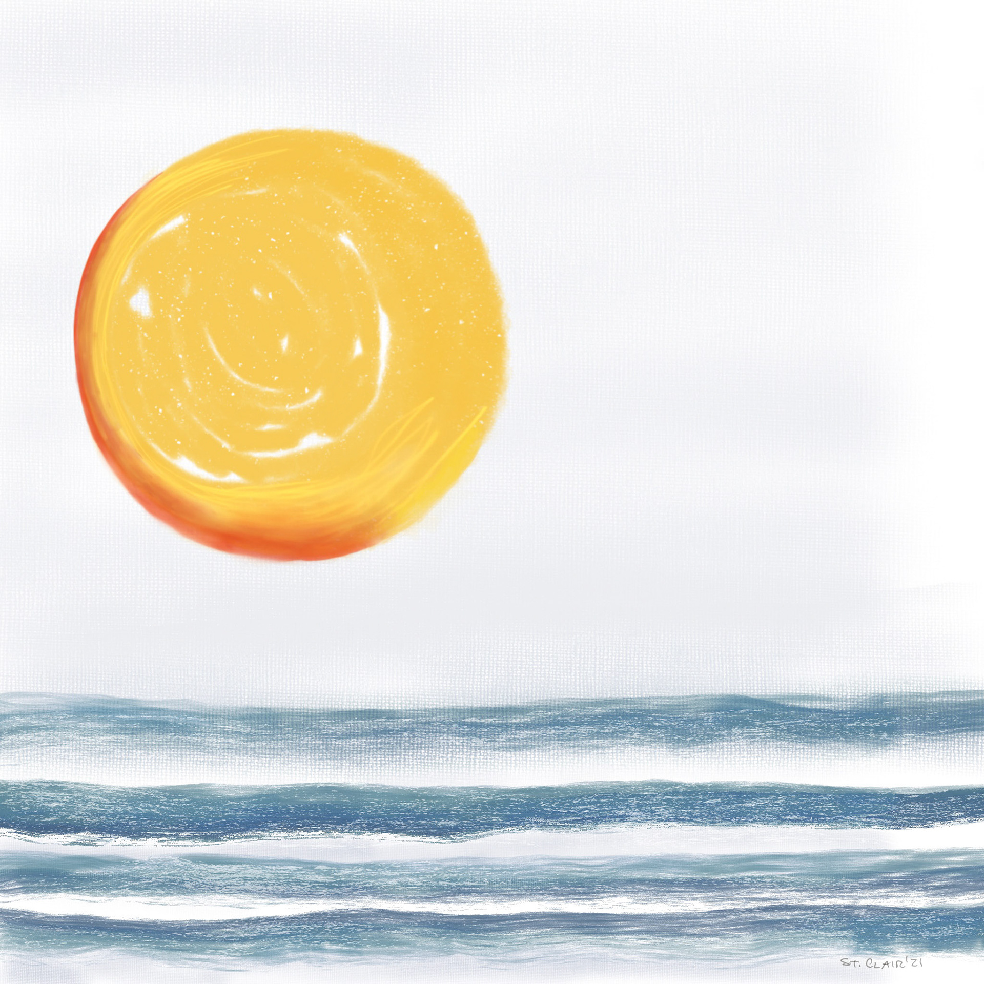 Not a Sun Over an Ocean