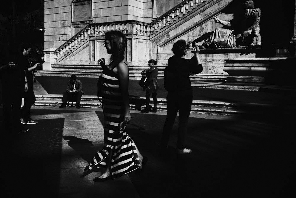 Rome, piazza del Campidoglio