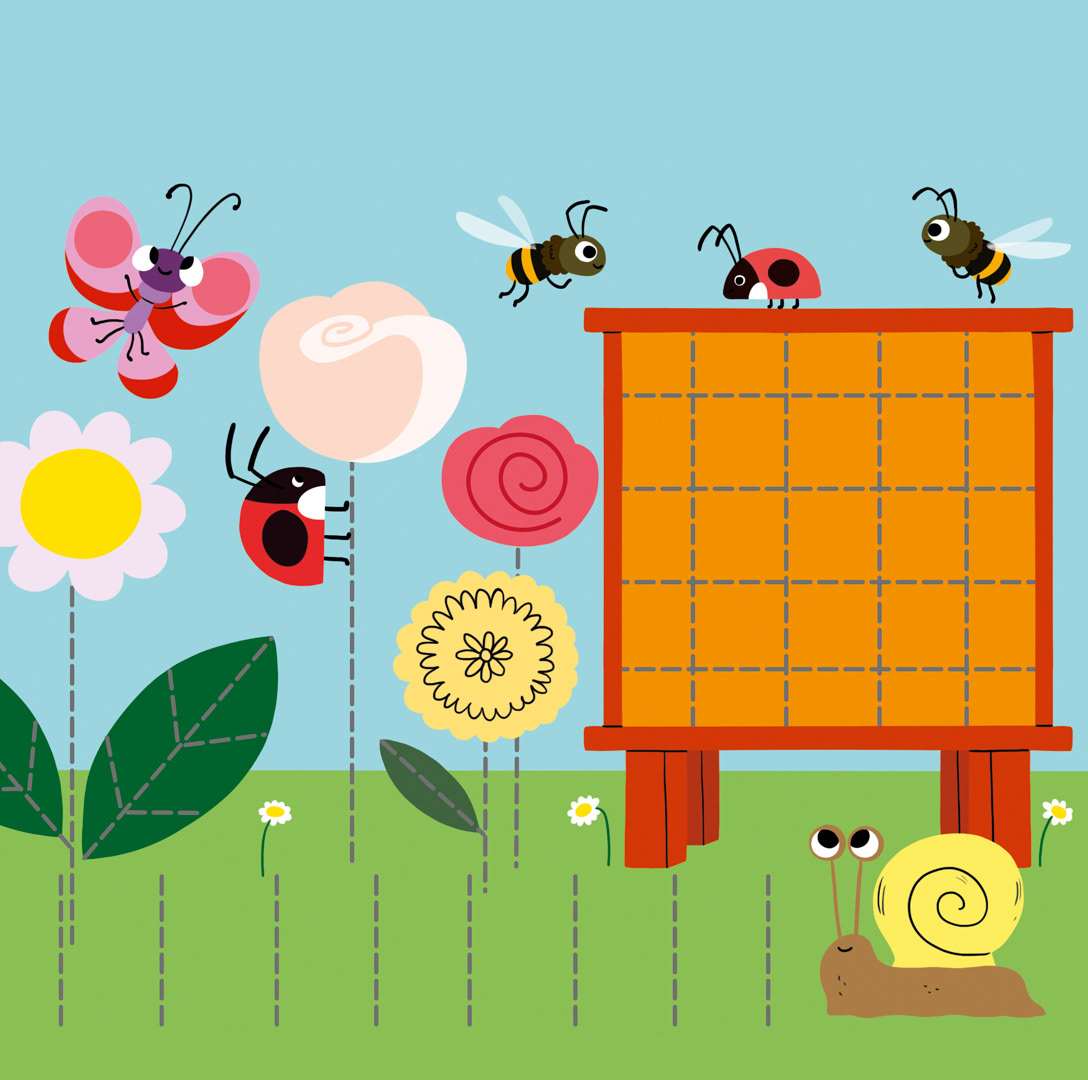 Illustrations pour "Mon cahier vert Grande section"