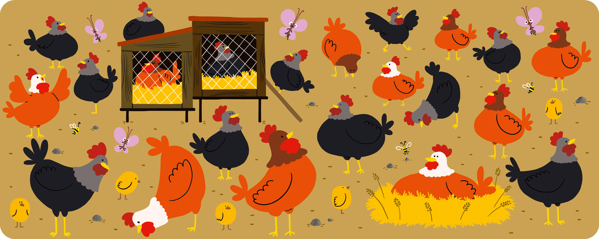 Illustrations pour "Mon cahier vert Grande section"