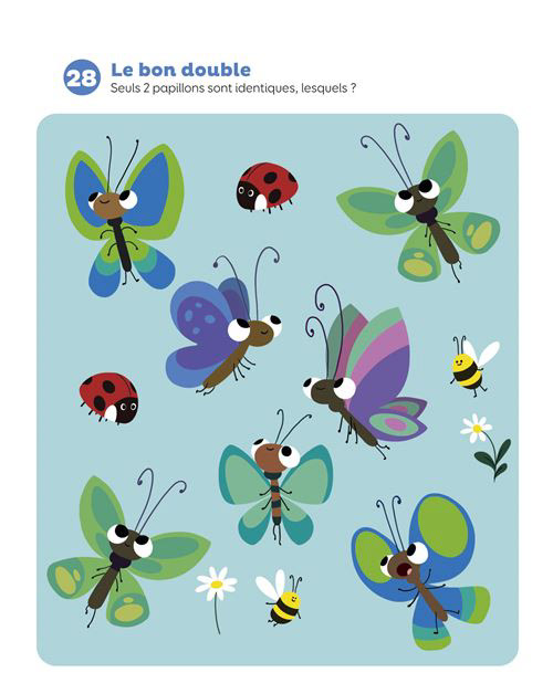 Illustrations pour deux cahiers de jeux