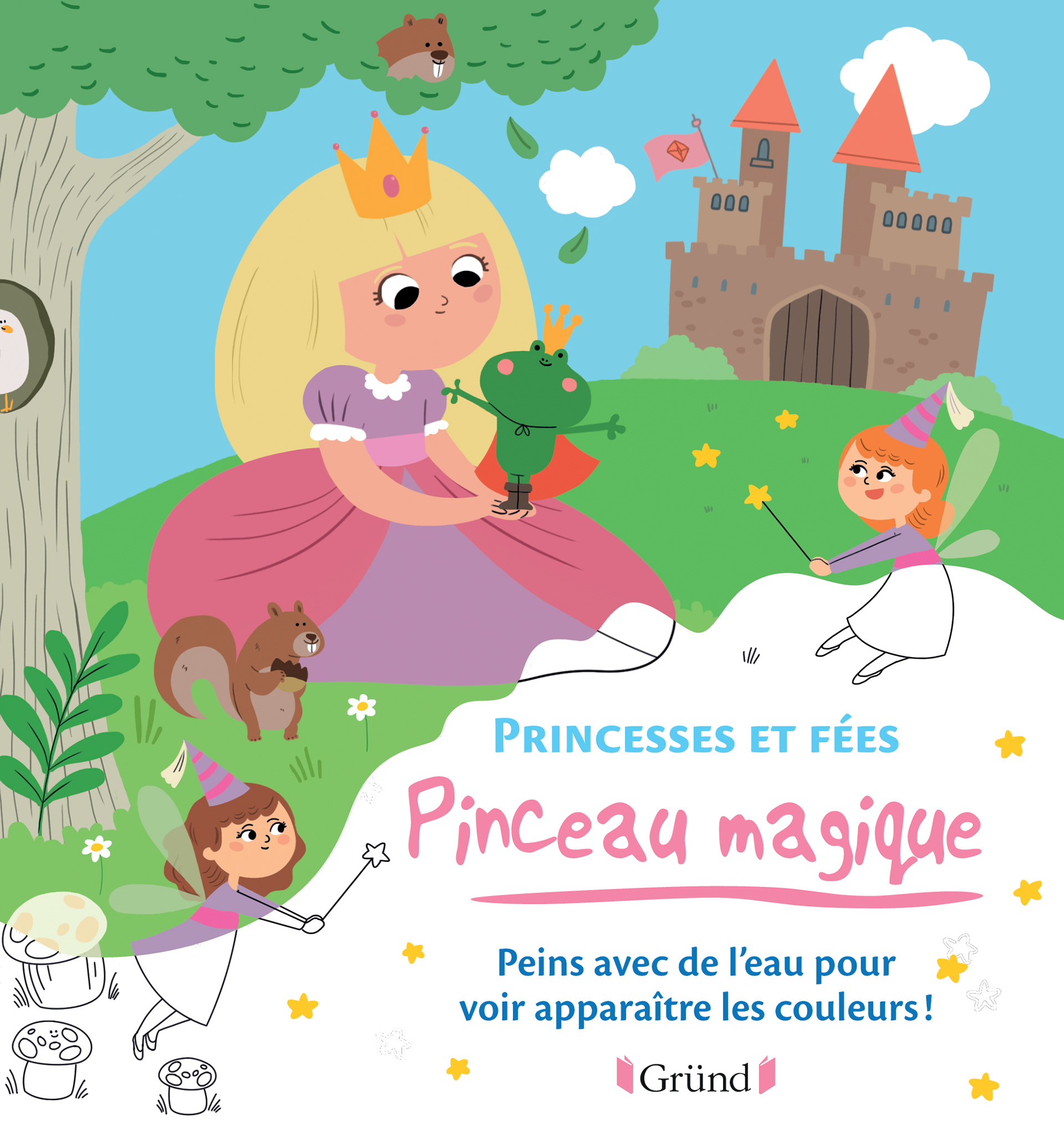 Illustrations pour un carnet Coloriage magique