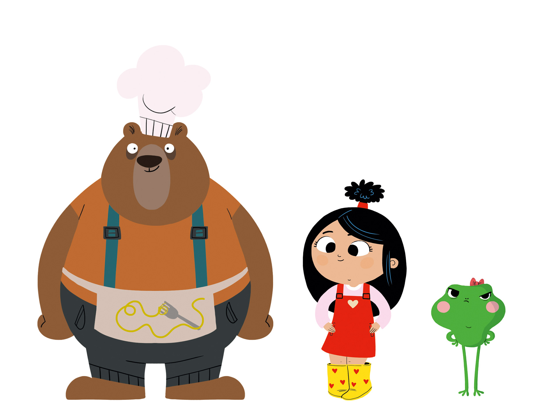 Recherches de personnages pour Wildseed animation