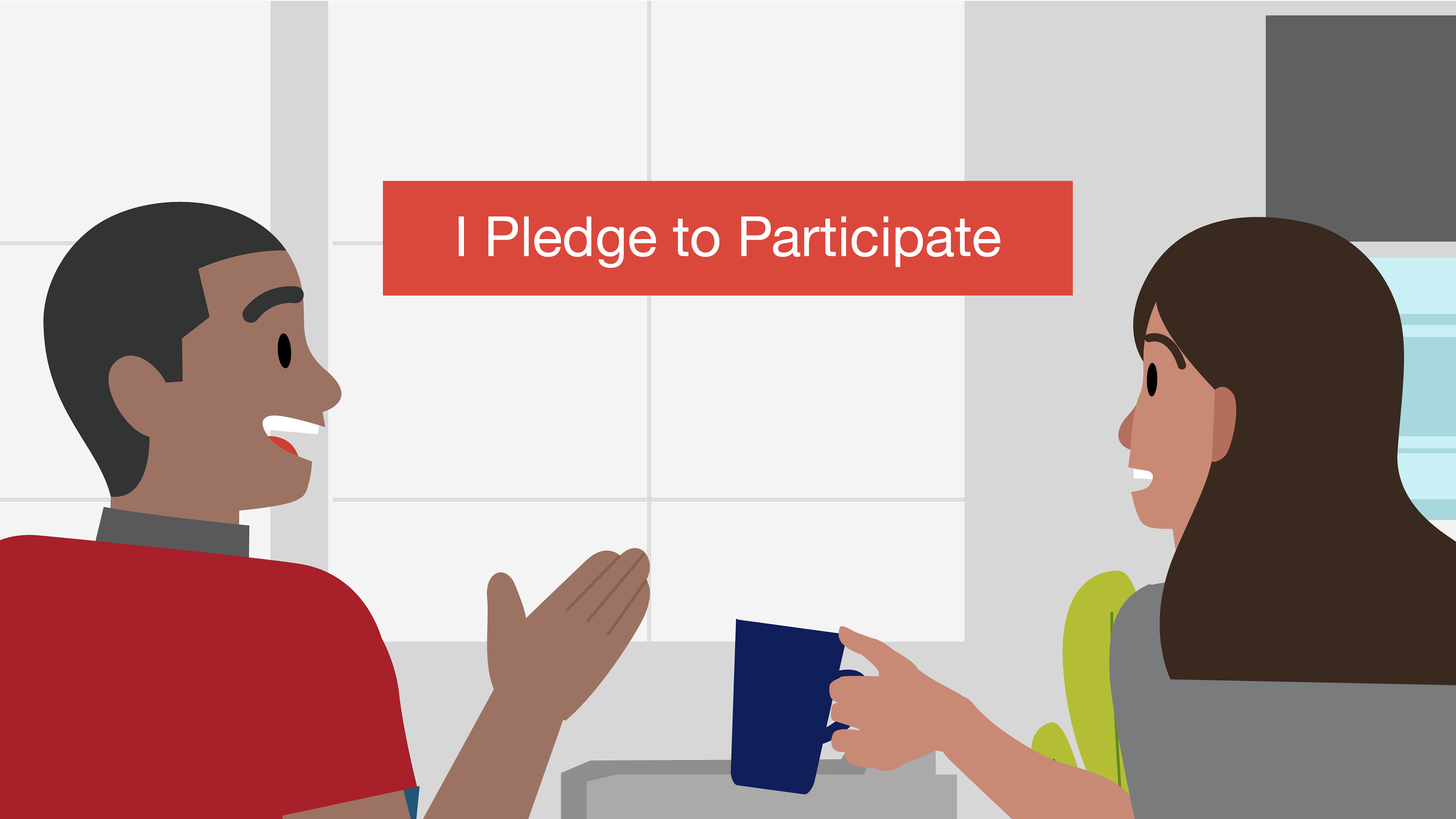 Pledge Button