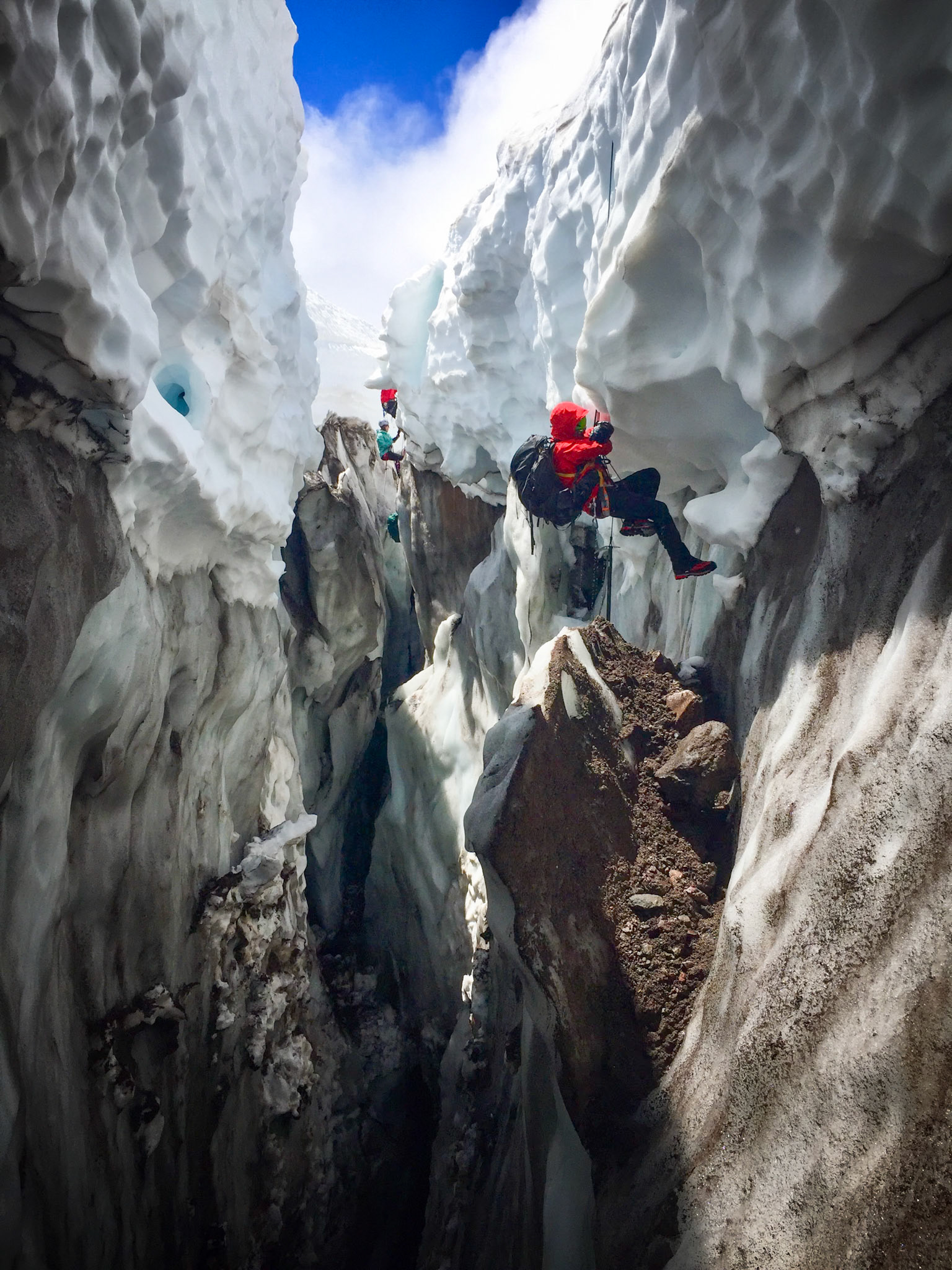 Crevasse Self-Rescue
