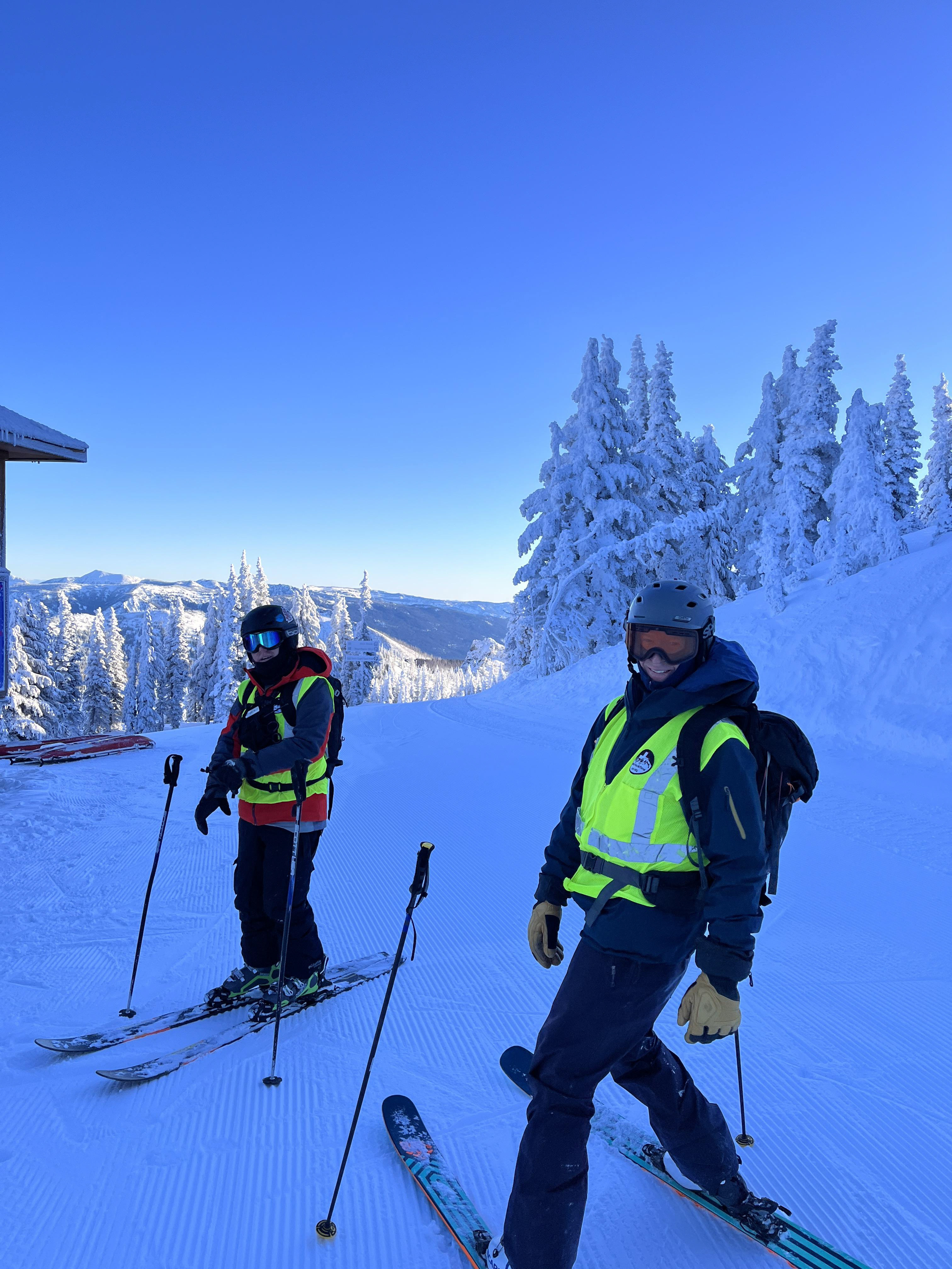 All smiles, pretty much, after finishing up OEC training