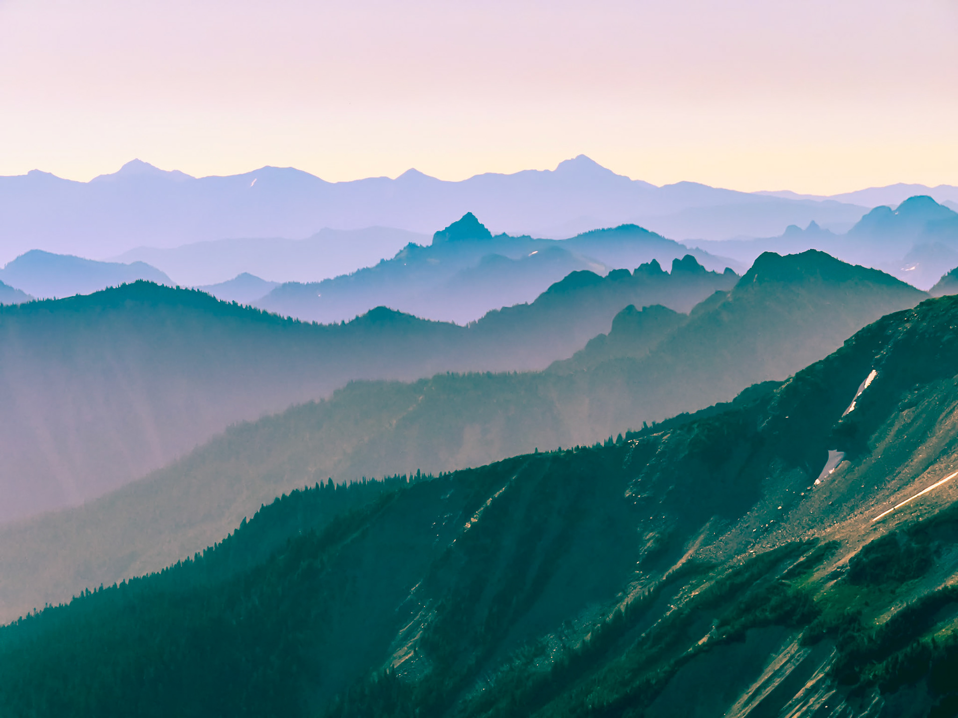 Blue-Green Layers