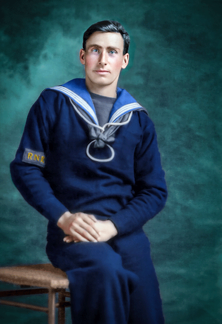 Sailor of the Royal Naval Reserve in World War 1