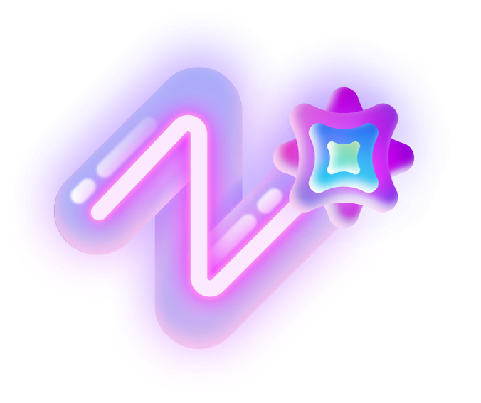 logo for neon rōz