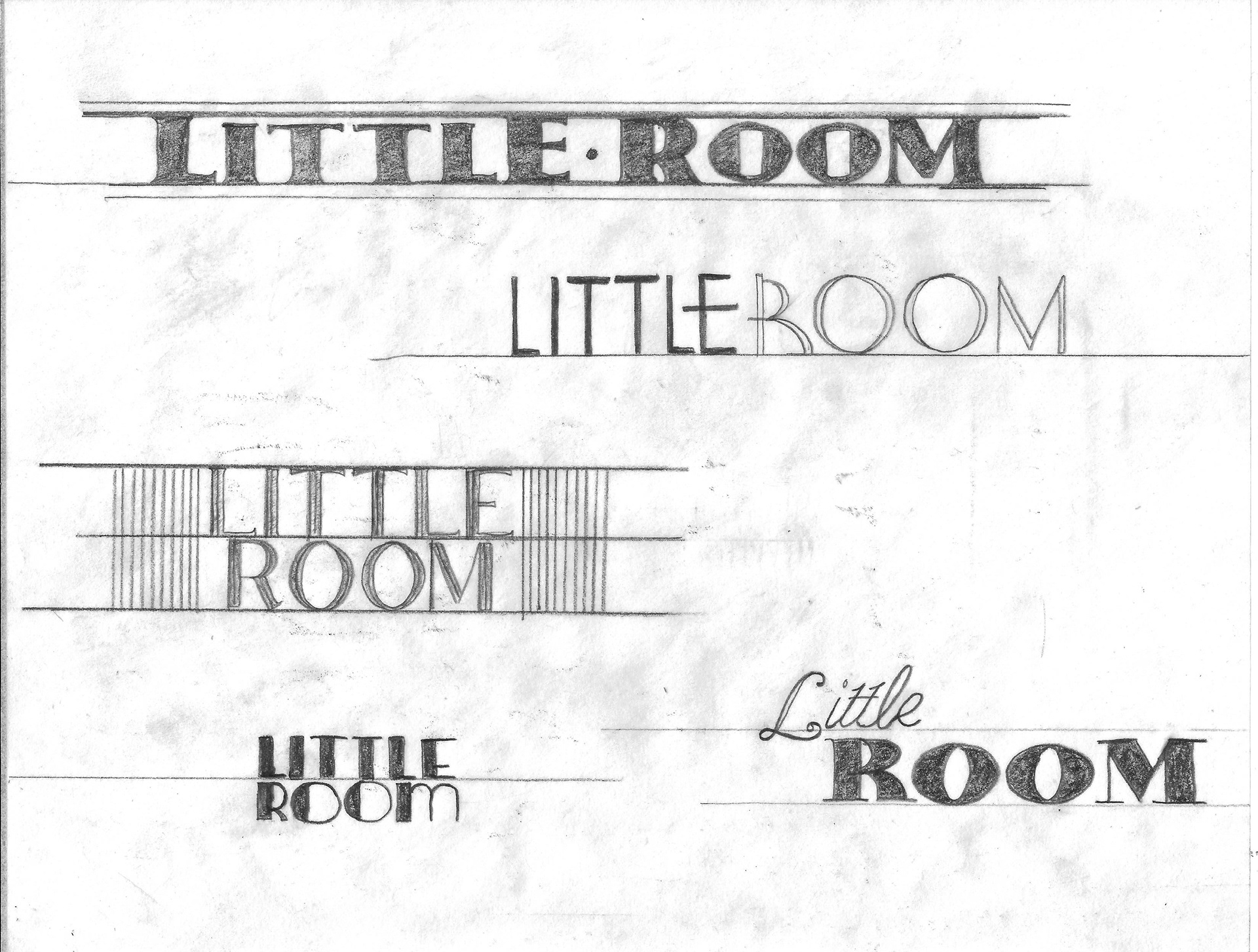 Early Little Room Sketches