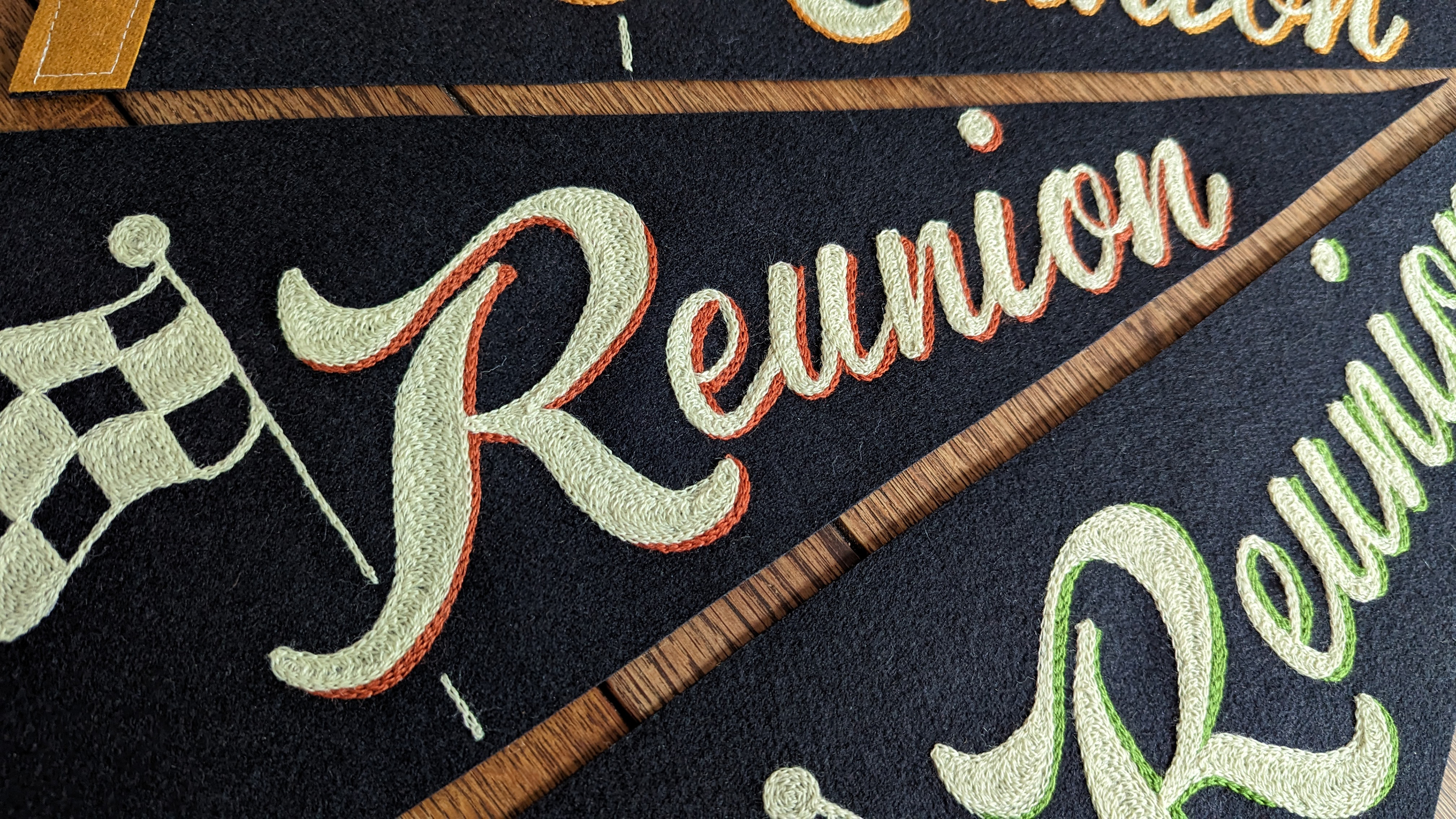 Ruth Script Chain Stitch Embroidery
