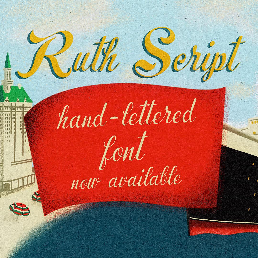 Ruth Script Graphic Examples