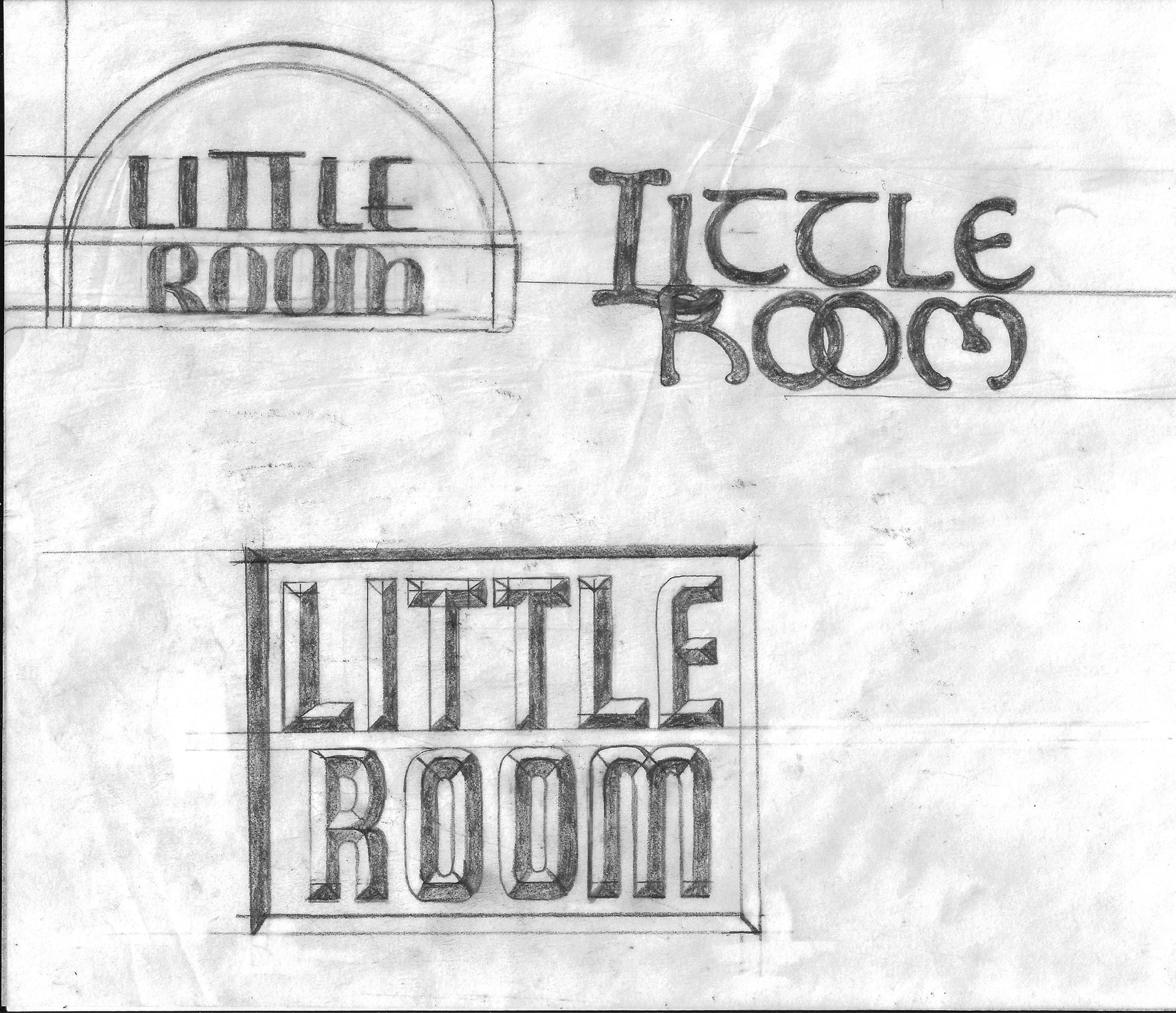 Early Little Room Sketches