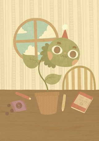 Green Plant custom token card