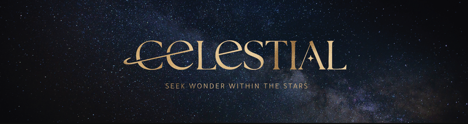 Banner with Celestial logo.