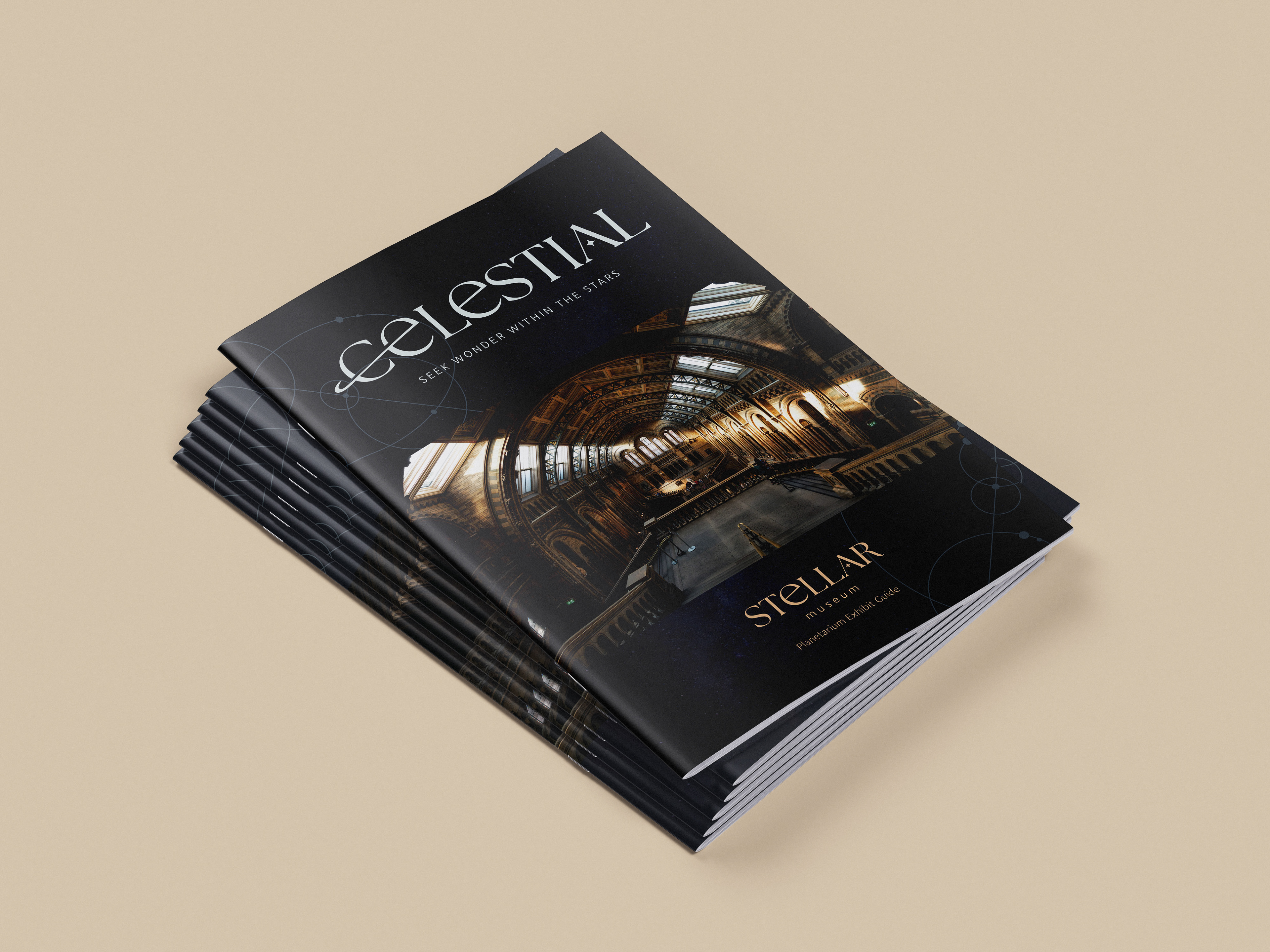 Brochure for the Stellar museum.