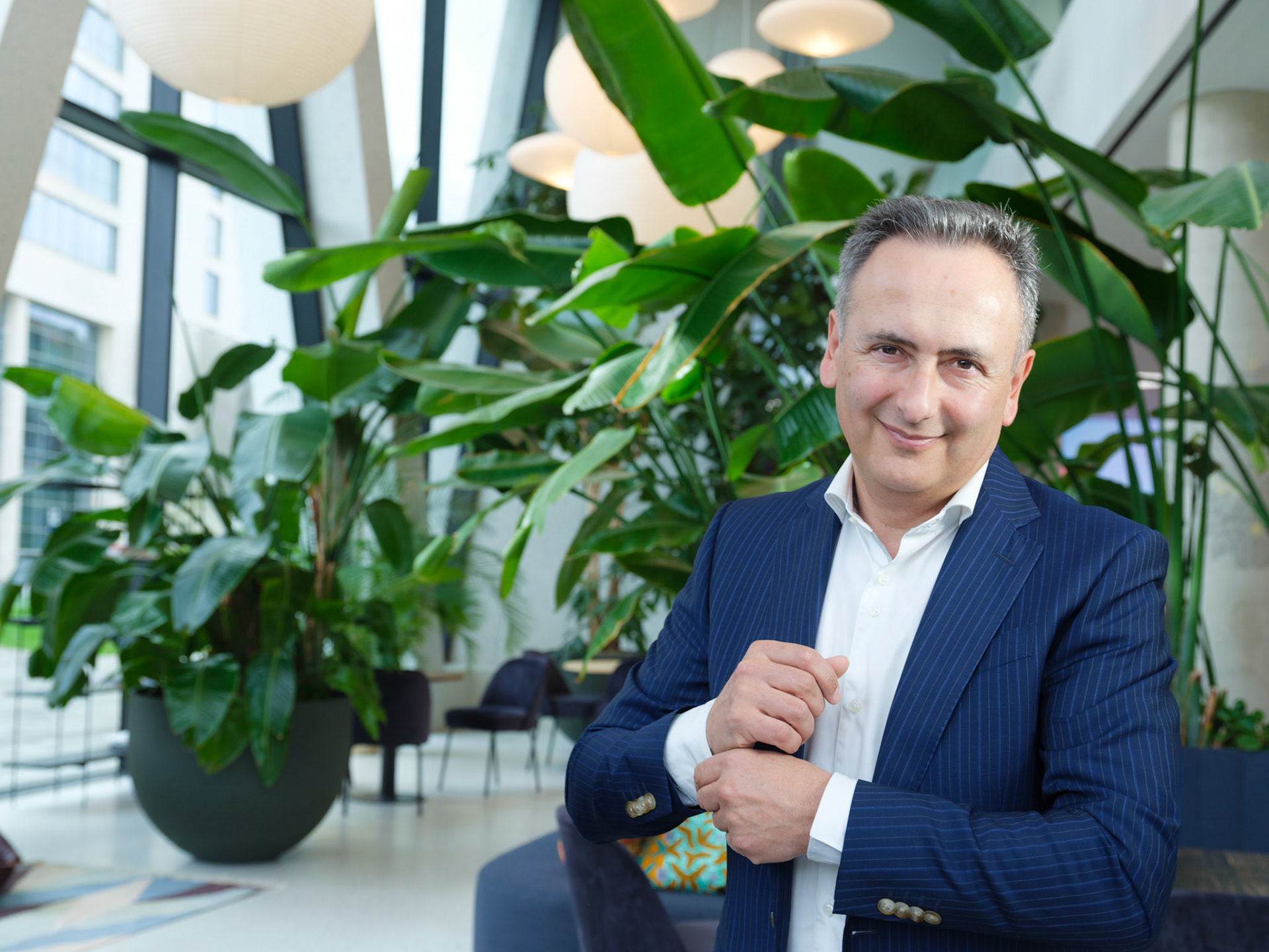 ANTWERPEN, BELGIUM 15th of March Faroek Ozgunes journalist VTM DPG-Media portrait pictured by Frank Abbeloos