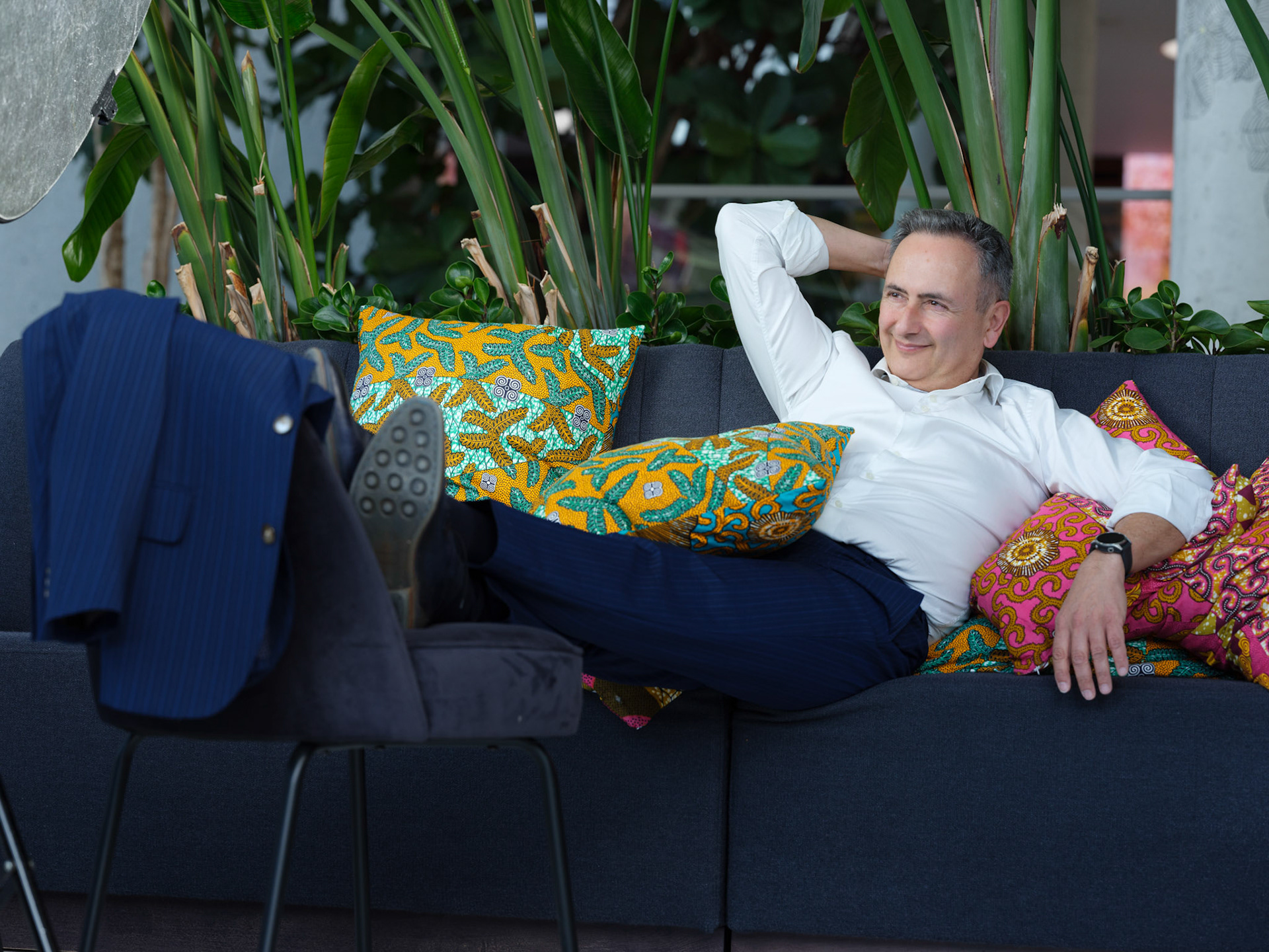 ANTWERPEN, BELGIUM 15th of March Faroek Ozgunes journalist VTM DPG-Media portrait pictured by Frank Abbeloos