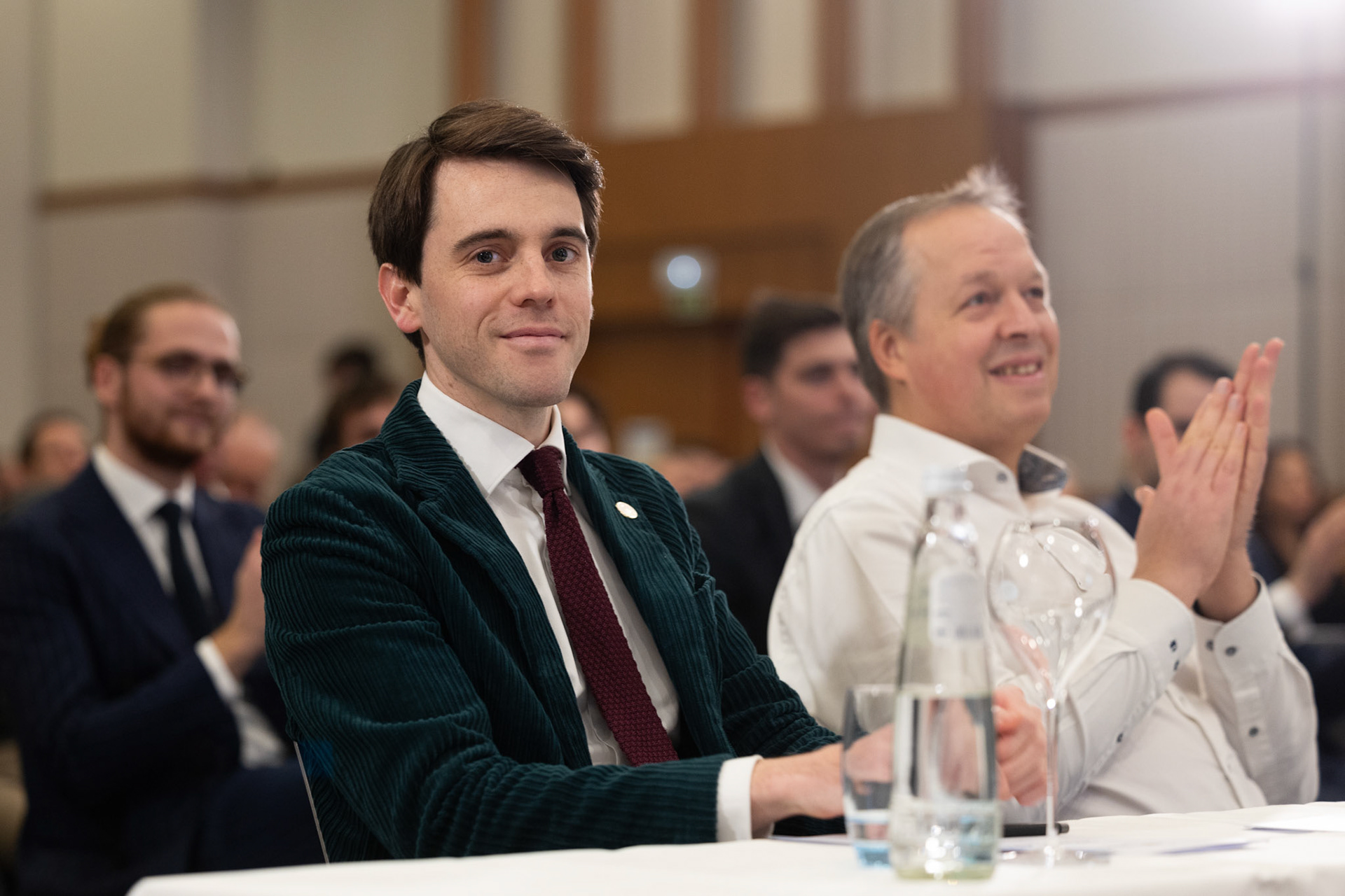 20231112 ANTWERP, BELGIUM Radisson Blu Astrid Hotel, final Best Sommelier of Belgium. Three candidates emerged from a pool of 14 in the semi-final, and the finalist is yet to be (-)After six practical tests that assessed participants' extensive knowledge, craftsmanship, and ability to handle stress, it was revealed that ……….. emerged as the ultimate winner. Employed at restaurant …………, ……….. will proudly carry the title not just for this year but throughout his entire professional career, as the title is a one-time achievement. The annual competition is organized by the Belgian Sommeliers Guild, with a distinguished jury comprising influential figures from the wine industry, past winners, and international members. This official title, unlike various commercial initiatives, not only comes with a trophy, valuable prizes, and enduring recognition but also opens doors for the winner to compete in European and World Championships. These global competitions are organized by ASI (Association Sommeliers International), currently led by the Belgian William Wouters.