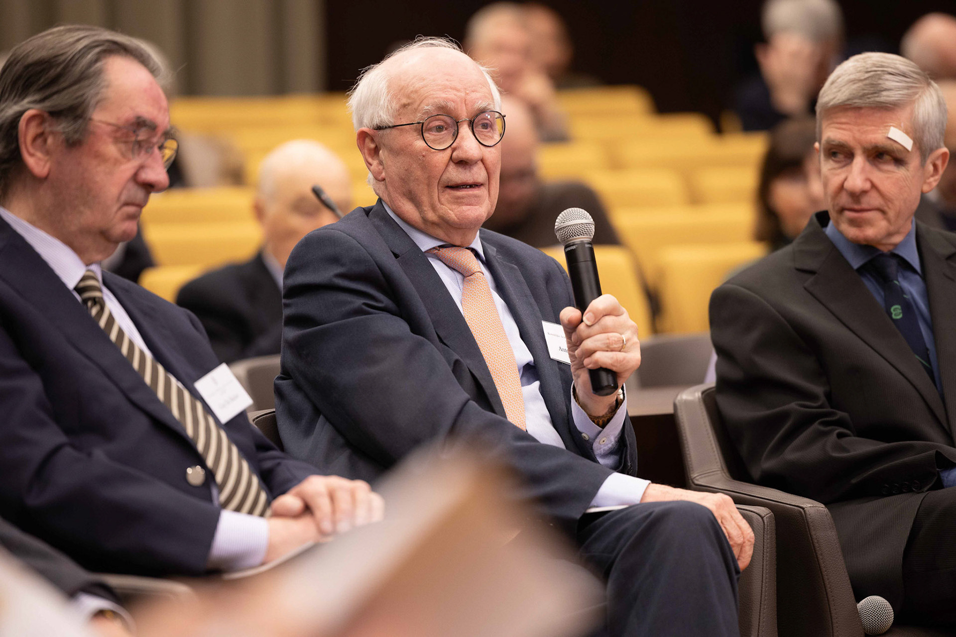 BRUSSELS, Koninklijke Academie huldigt ere-leden pict FRANK ABBELOOS