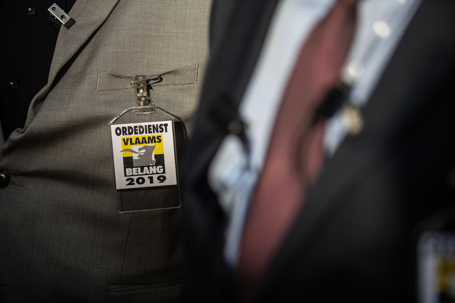 LONDERZEEL, Belgium Hotel ten Berg Vlaams Belang viert de verkiezingsoverwinning Pict Frank Abbeloos