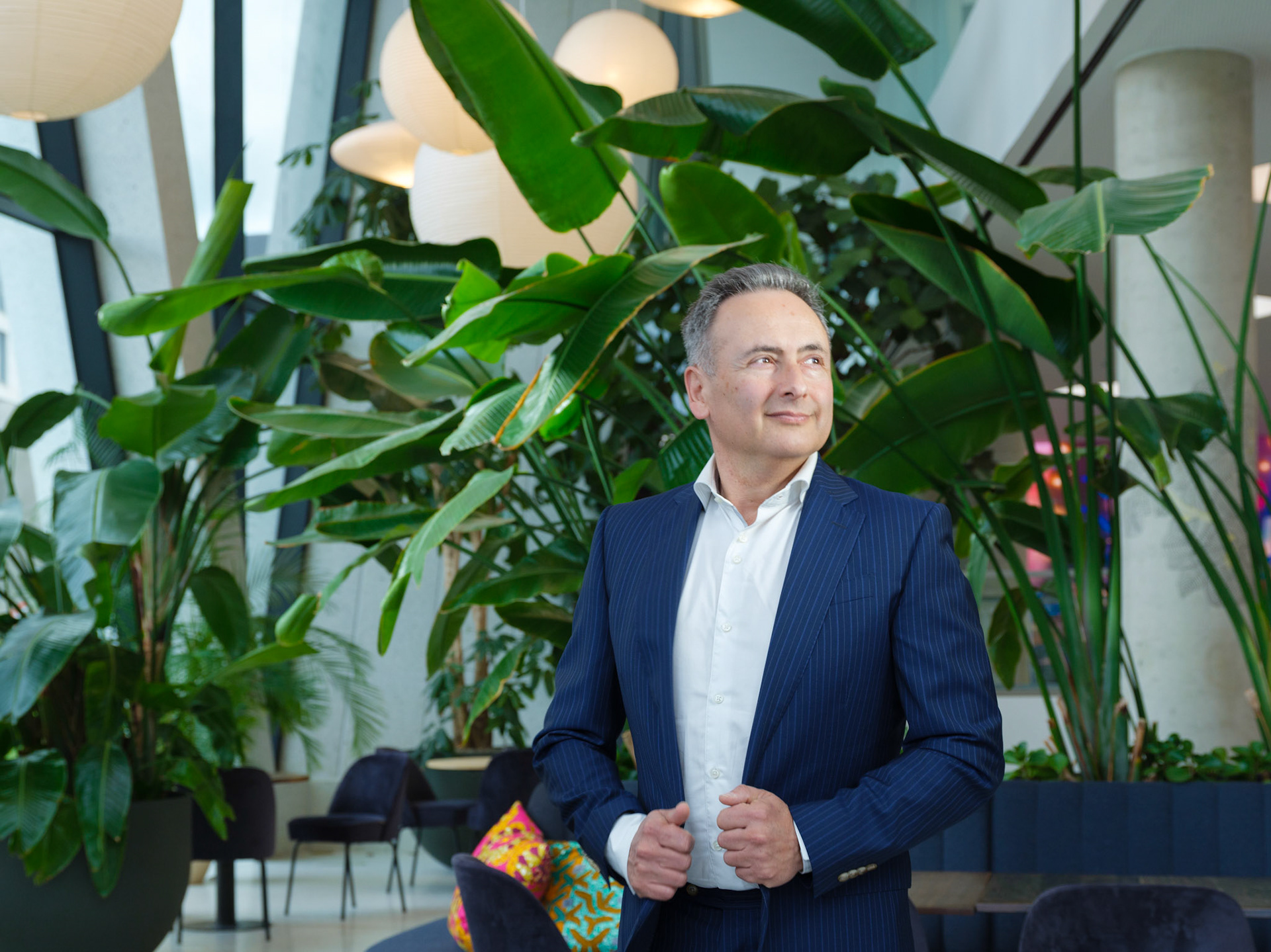 ANTWERPEN, BELGIUM 15th of March Faroek Ozgunes journalist VTM DPG-Media portrait pictured by Frank Abbeloos