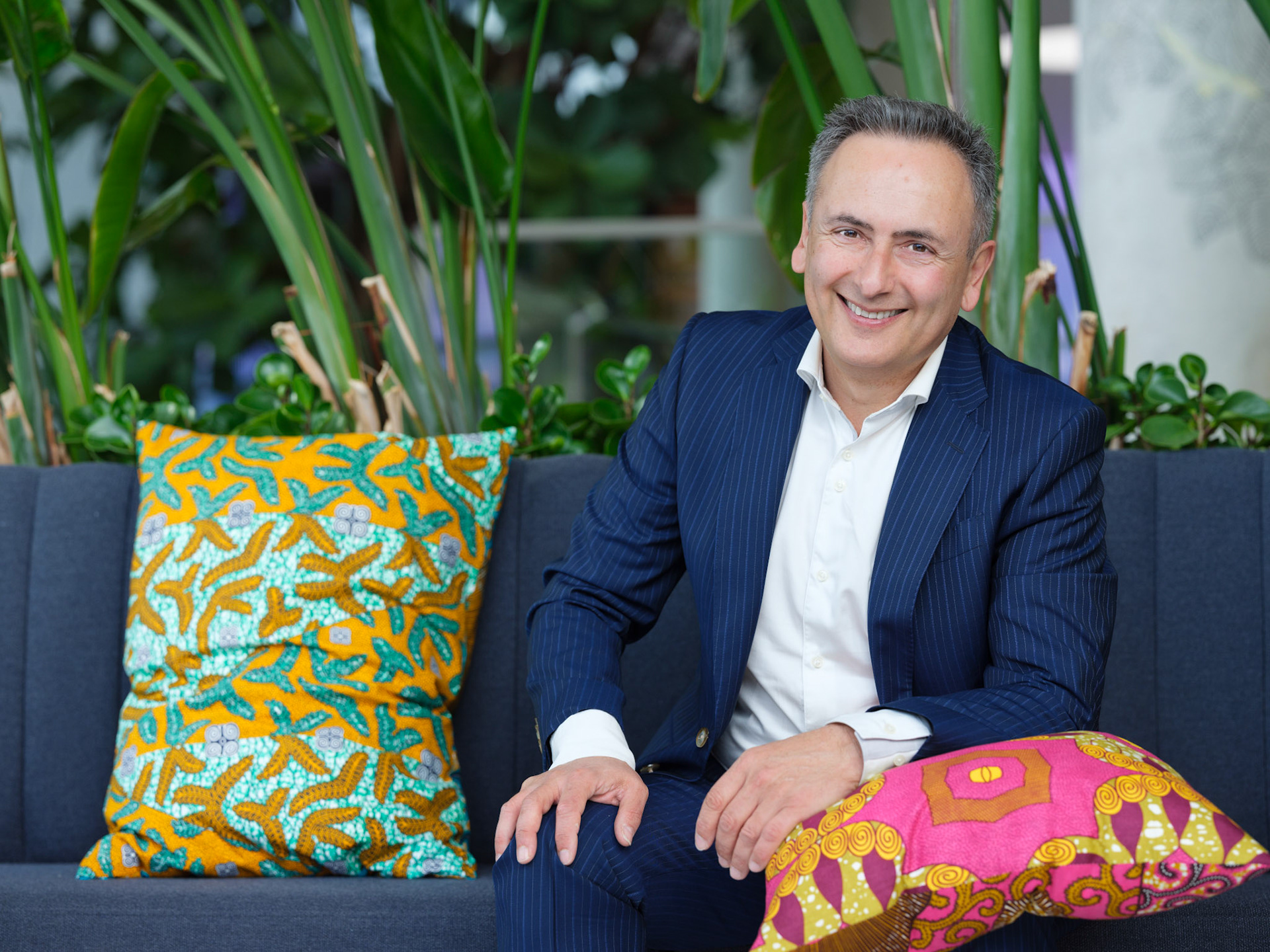 ANTWERPEN, BELGIUM 15th of March Faroek Ozgunes journalist VTM DPG-Media portrait pictured by Frank Abbeloos