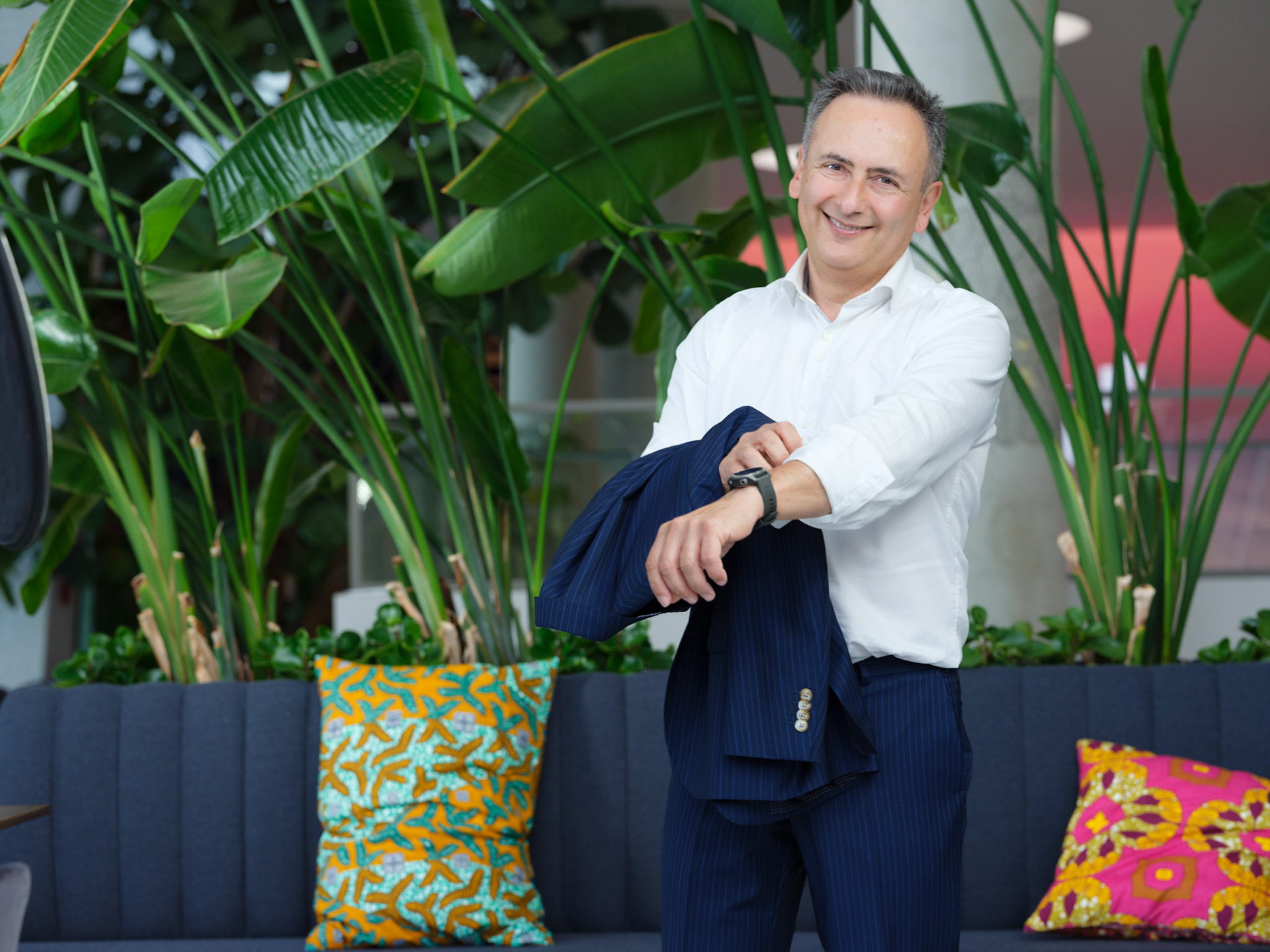 ANTWERPEN, BELGIUM 15th of March Faroek Ozgunes journalist VTM DPG-Media portrait pictured by Frank Abbeloos