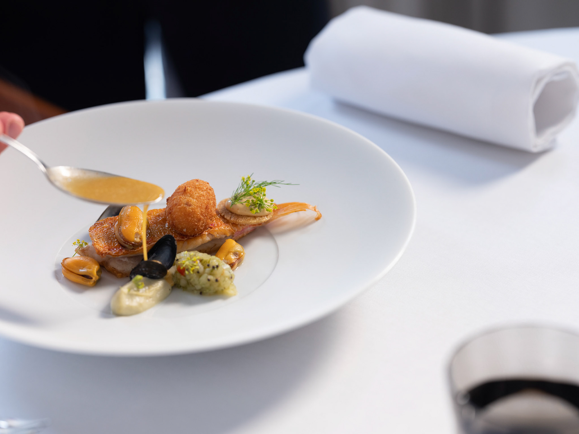 20190828 IZEGEM BELGIUM La Duree restaurant van Angelo Rosseel gastronomie chef kok foodporn pict Frank Abbeloos