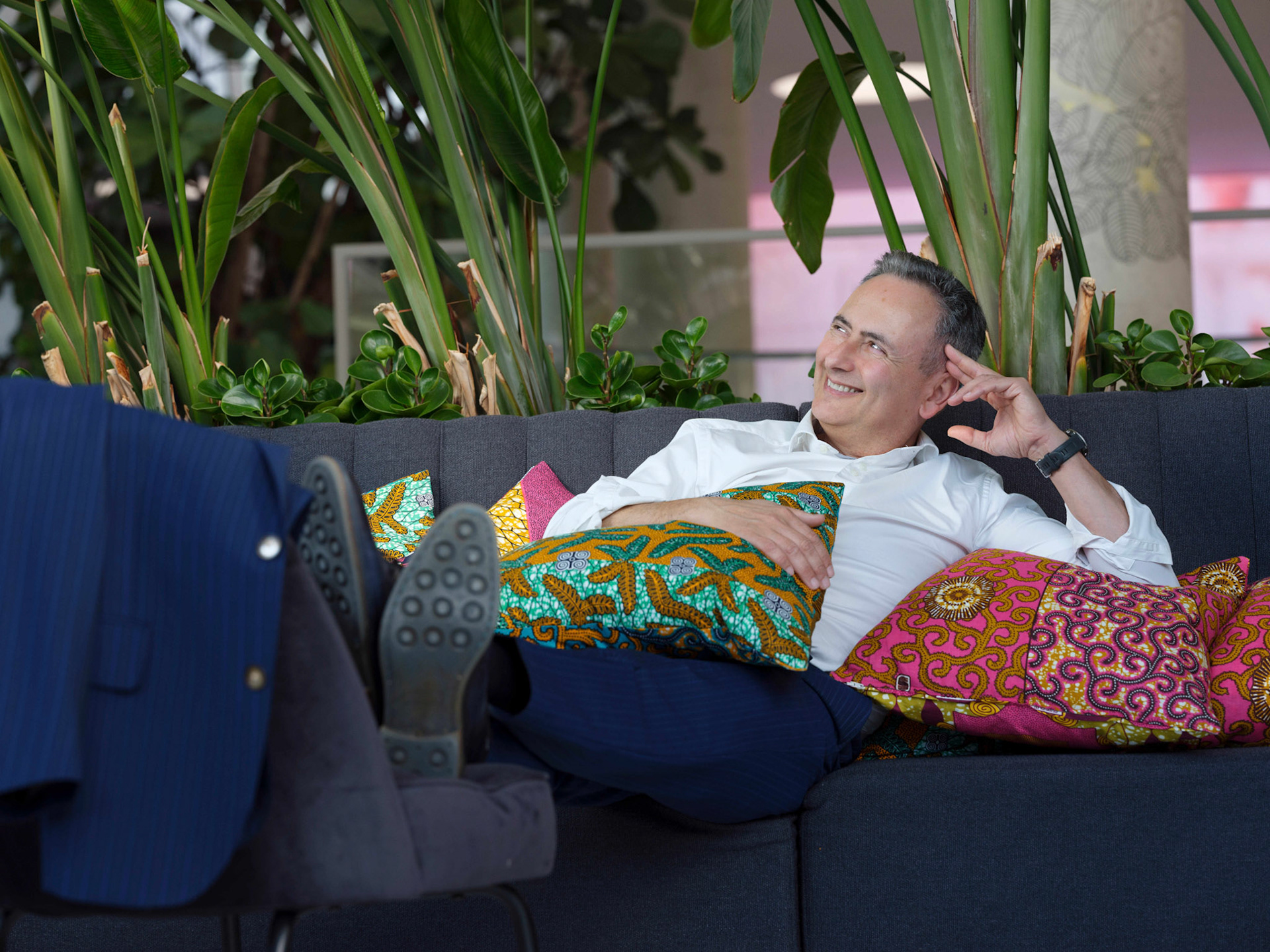 ANTWERPEN, BELGIUM 15th of March Faroek Ozgunes journalist VTM DPG-Media portrait pictured by Frank Abbeloos