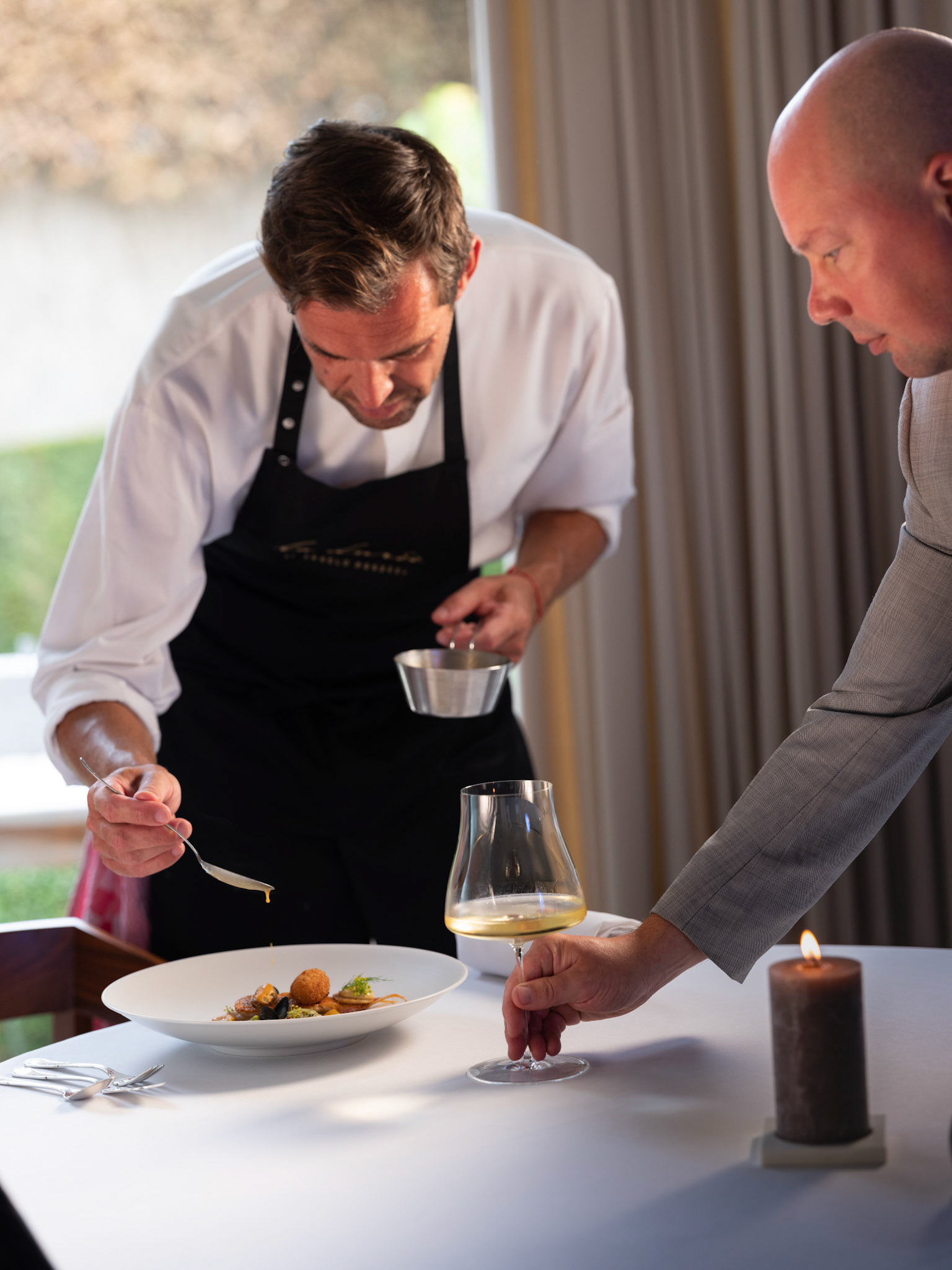 20190828 IZEGEM BELGIUM La Duree restaurant van Angelo Rosseel gastronomie chef kok foodporn pict Frank Abbeloos