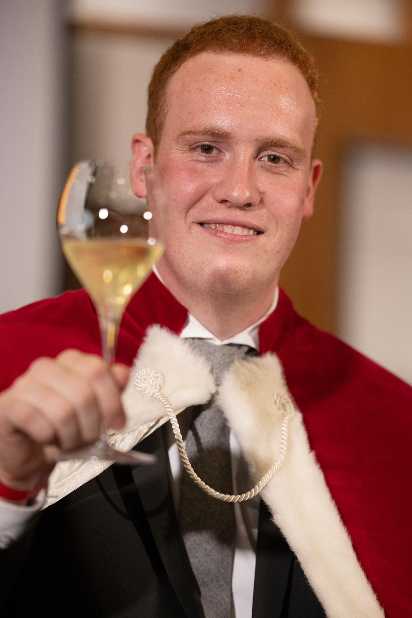 20231112 ANTWERP, BELGIUM Radisson Blu Astrid Hotel, final Best Sommelier of Belgium. Three candidates emerged from a pool of 14 in the semi-final, and the finalist is yet to be Jeno Del TurcoAfter six practical tests that assessed participants' extensive knowledge, craftsmanship, and ability to handle stress, it was revealed that Del Turco Jeno emerged as the ultimate winner. Employed at restaurant – Le Chalet de la Fôret** will proudly carry the title not just for this year but throughout his entire professional career, as the title is a one-time achievement. The annual competition is organized by the Belgian Sommeliers Guild, with a distinguished jury comprising influential figures from the wine industry, past winners, and international members. This official title, unlike various commercial initiatives, not only comes with a trophy, valuable prizes, and enduring recognition but also opens doors for the winner to compete in European and World Championships. These global competitions are organized by ASI (Association Sommeliers International), currently led by the Belgian William Wouters.