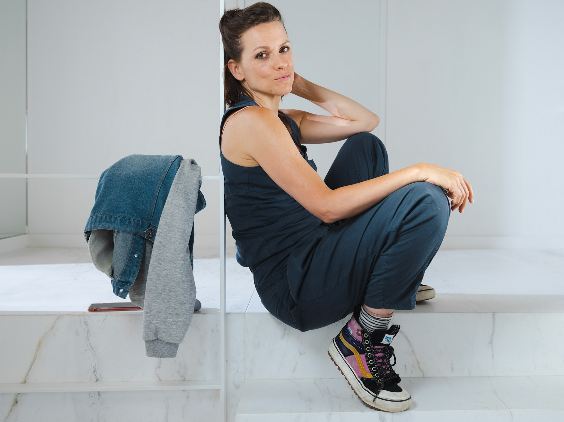 20210621 ANTWERPEN BELGIUM Veerle Baetens actress poses for the photographer pict FRANK ABBELOOS
